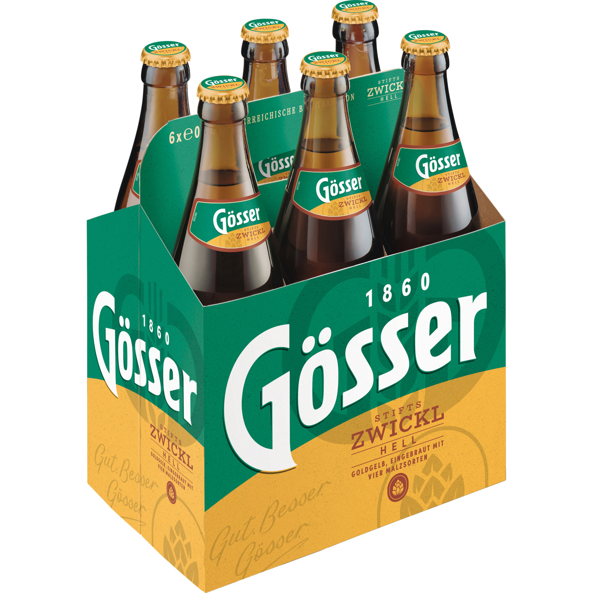Gösser Zwickl MW 6x0,5l, Hell