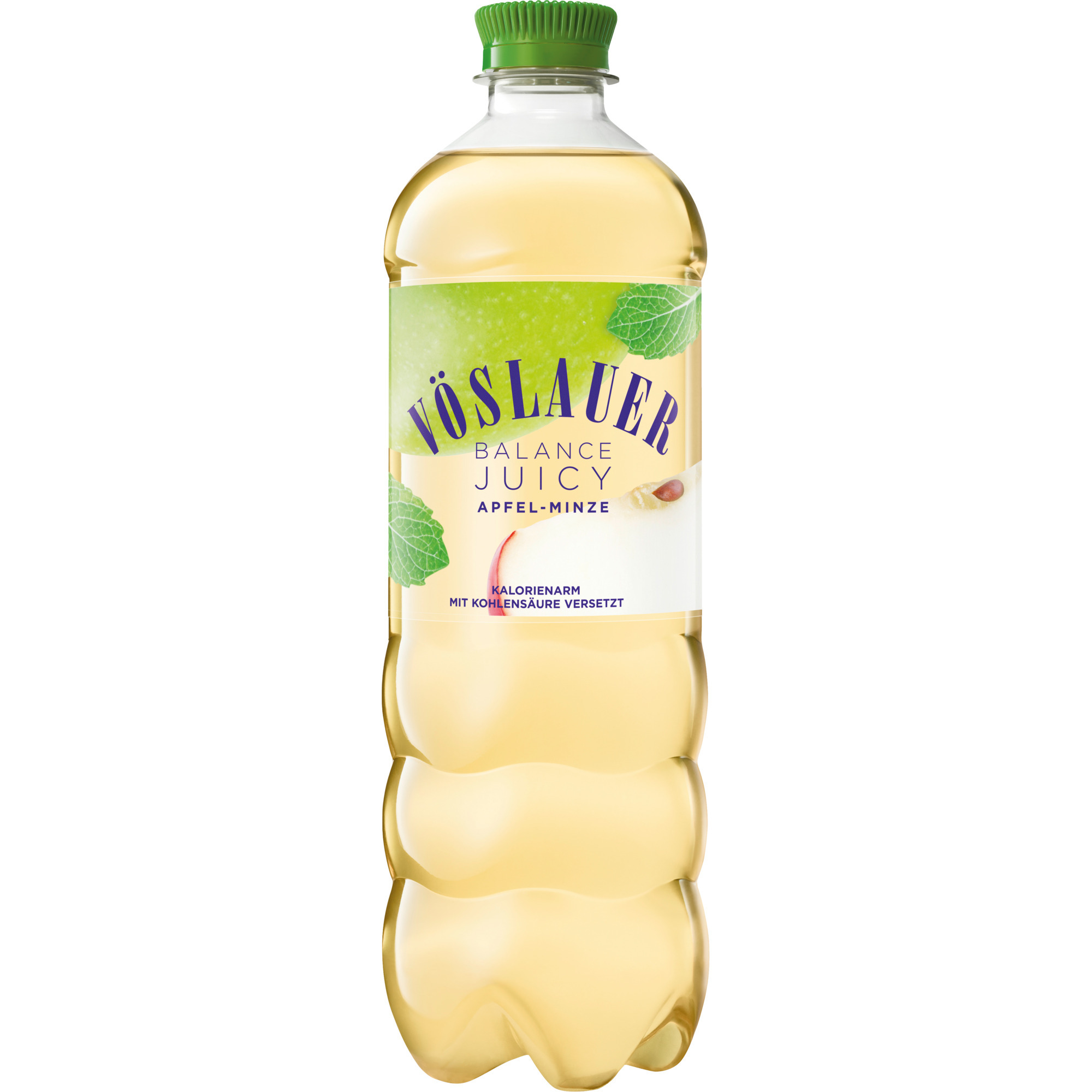 Vösl.Bal.Juicy PET 0,75l EWP, Apfel/Minz