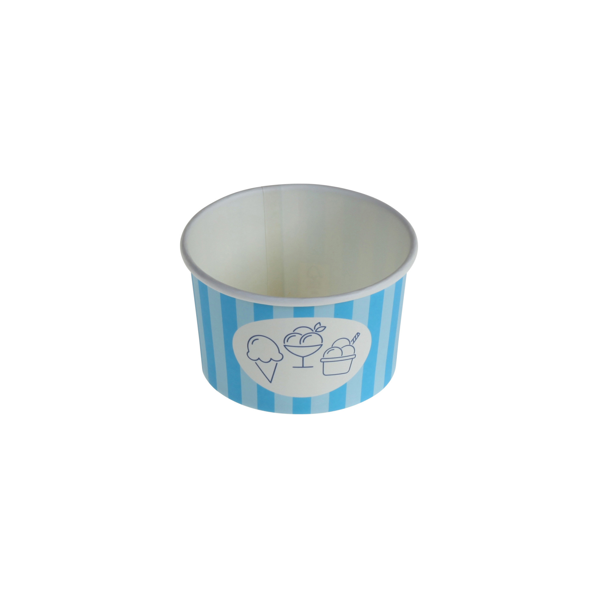 Eisbecher PE blau DM85mm 180ml 50er