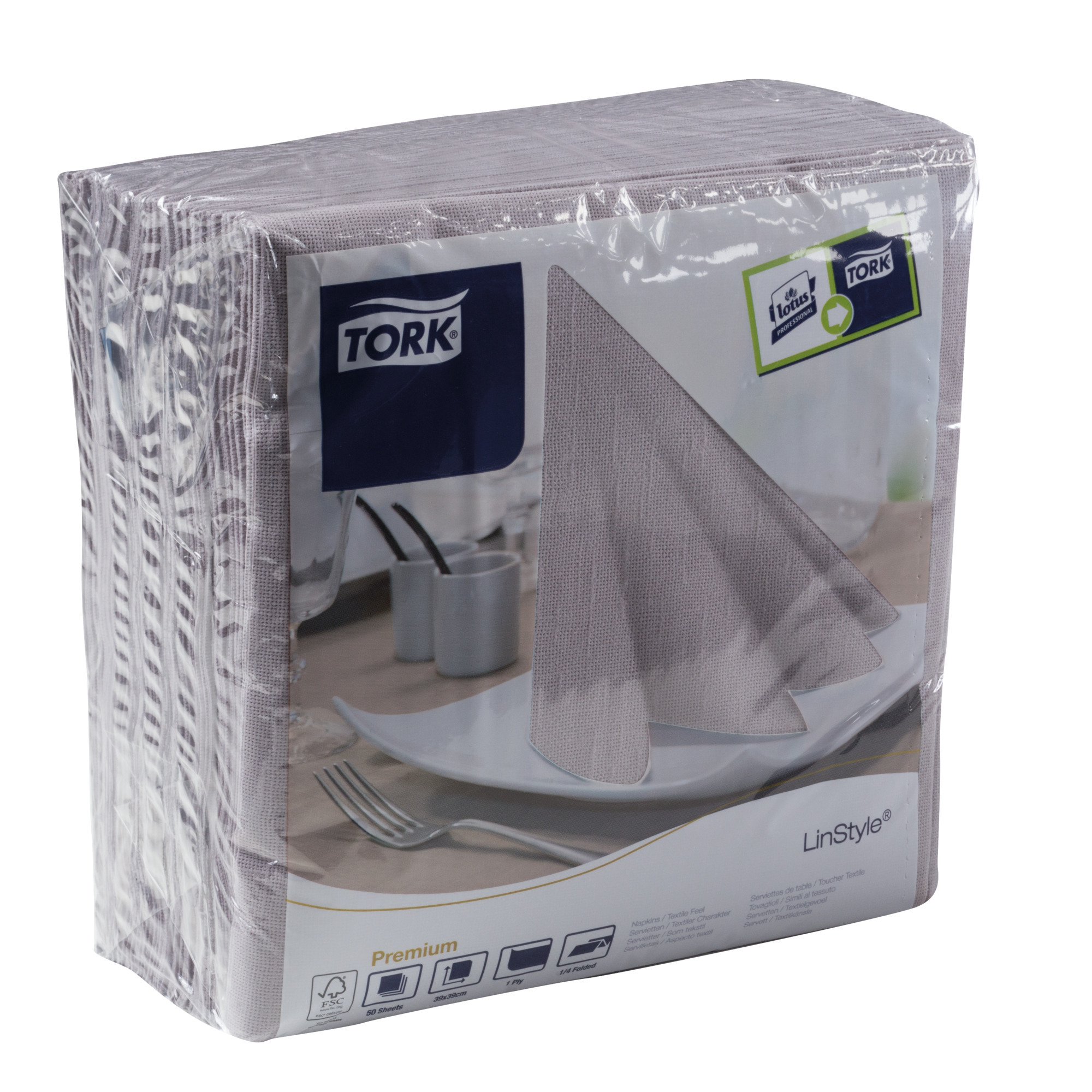 Tork Linstyle Serv.1/4 39/50er,  Grau