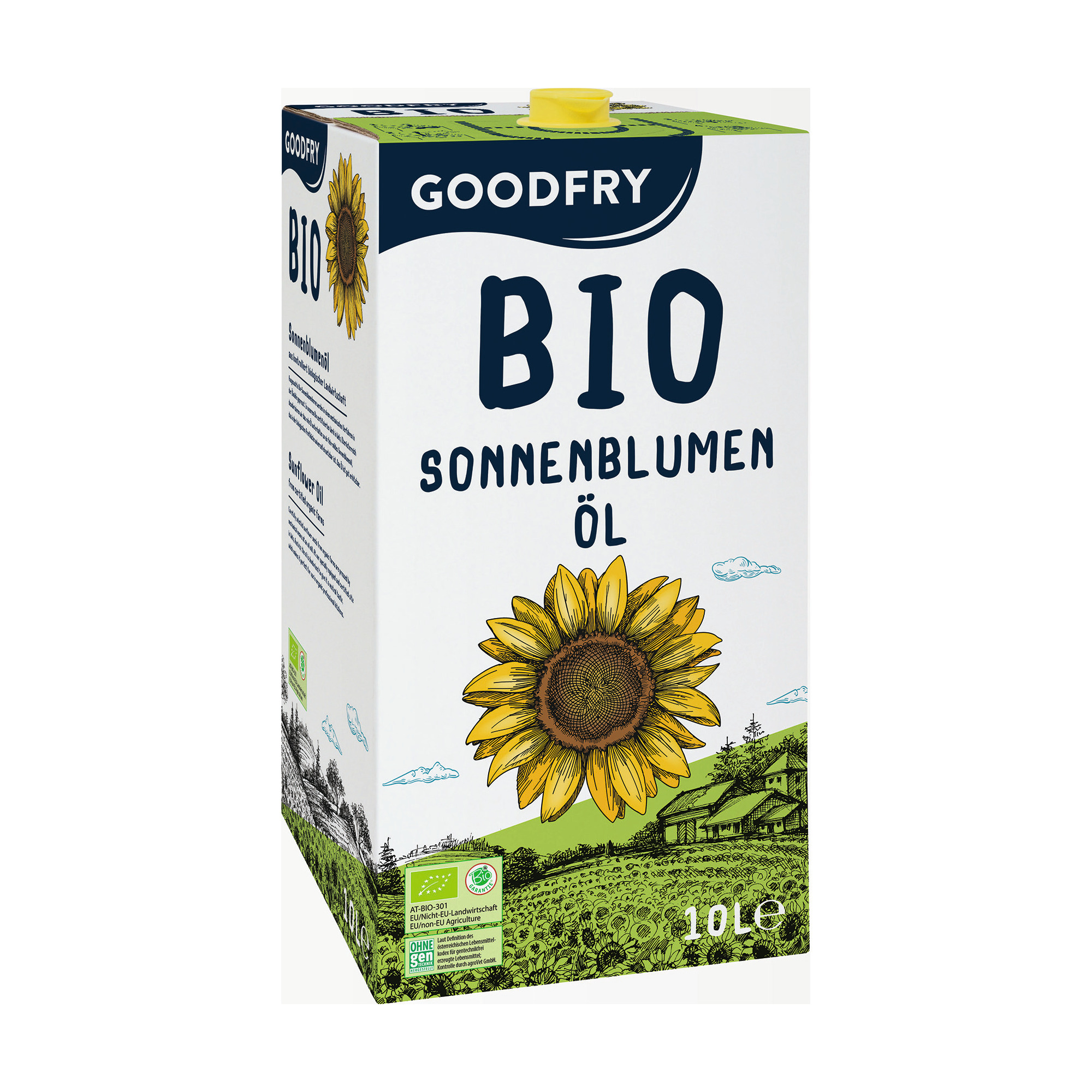 GOODFRY Bio Sonnenblumenöl 10L BiB