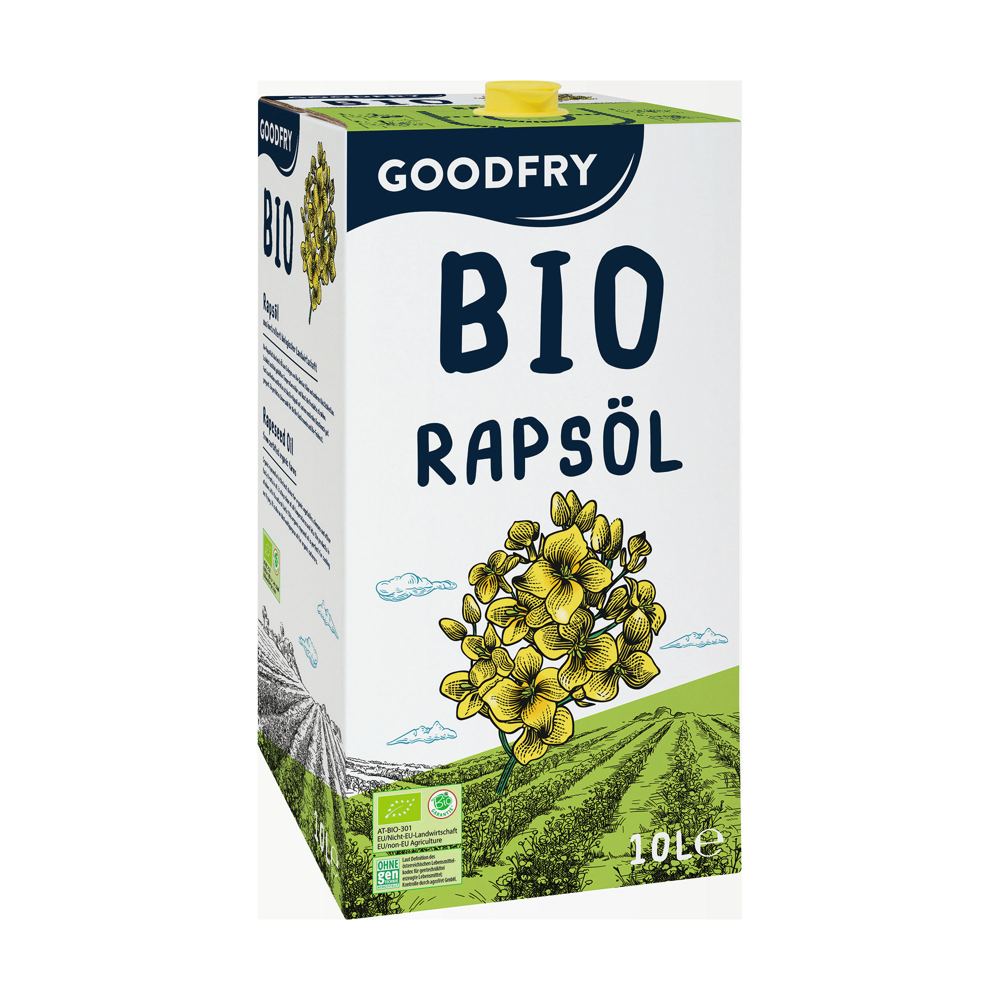 GOODFRY Bio Rapsöl 10L BiB