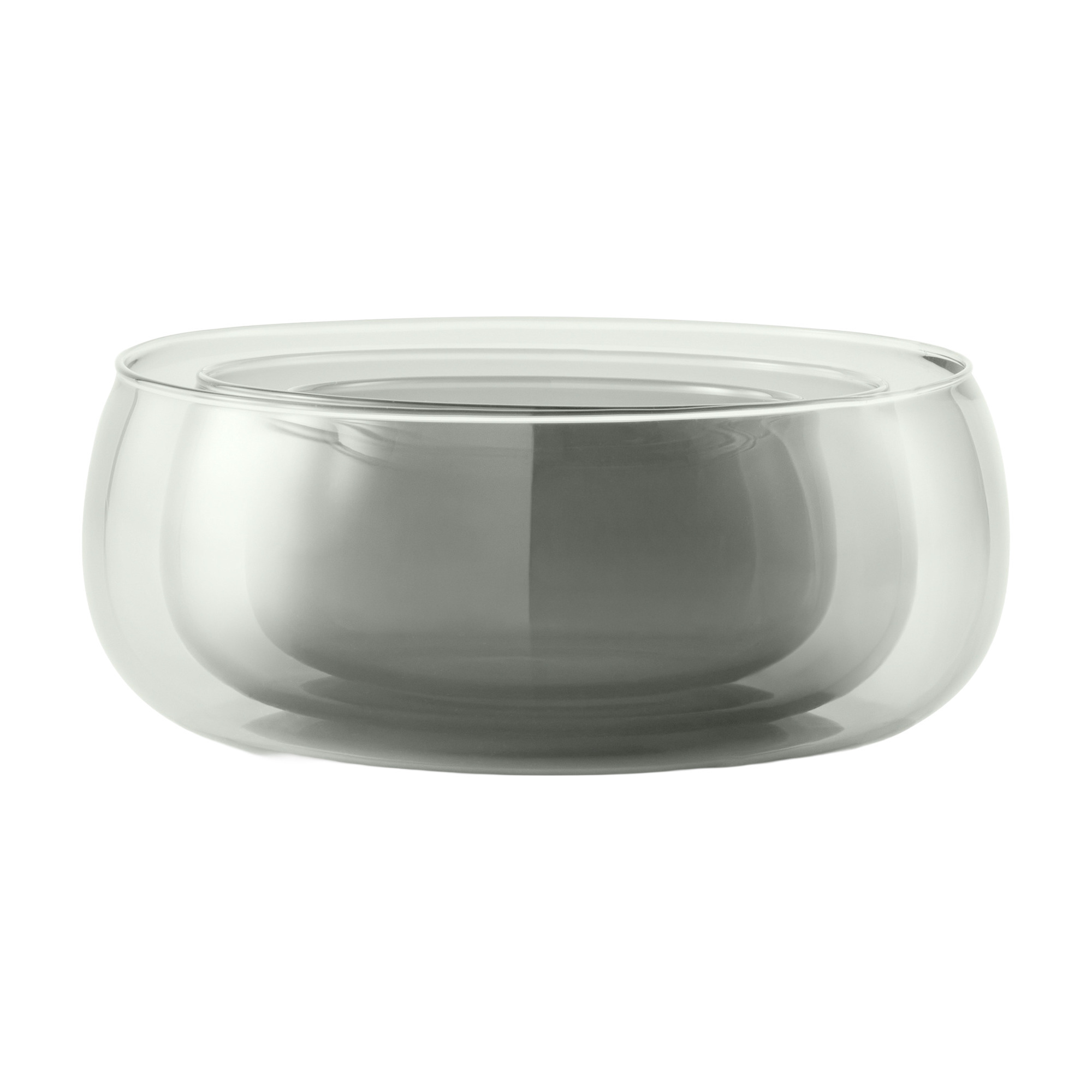 AdHoc Schalen Yuna Glas grey 3tlg.