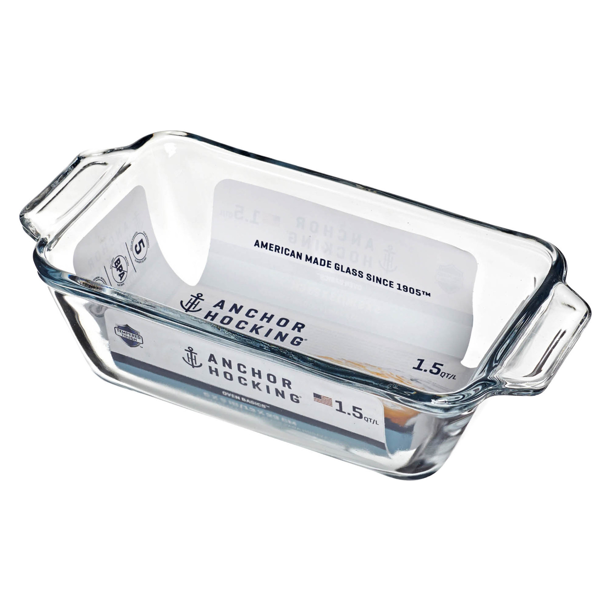 Anchor H. Brotform Basic Glas 1,4l