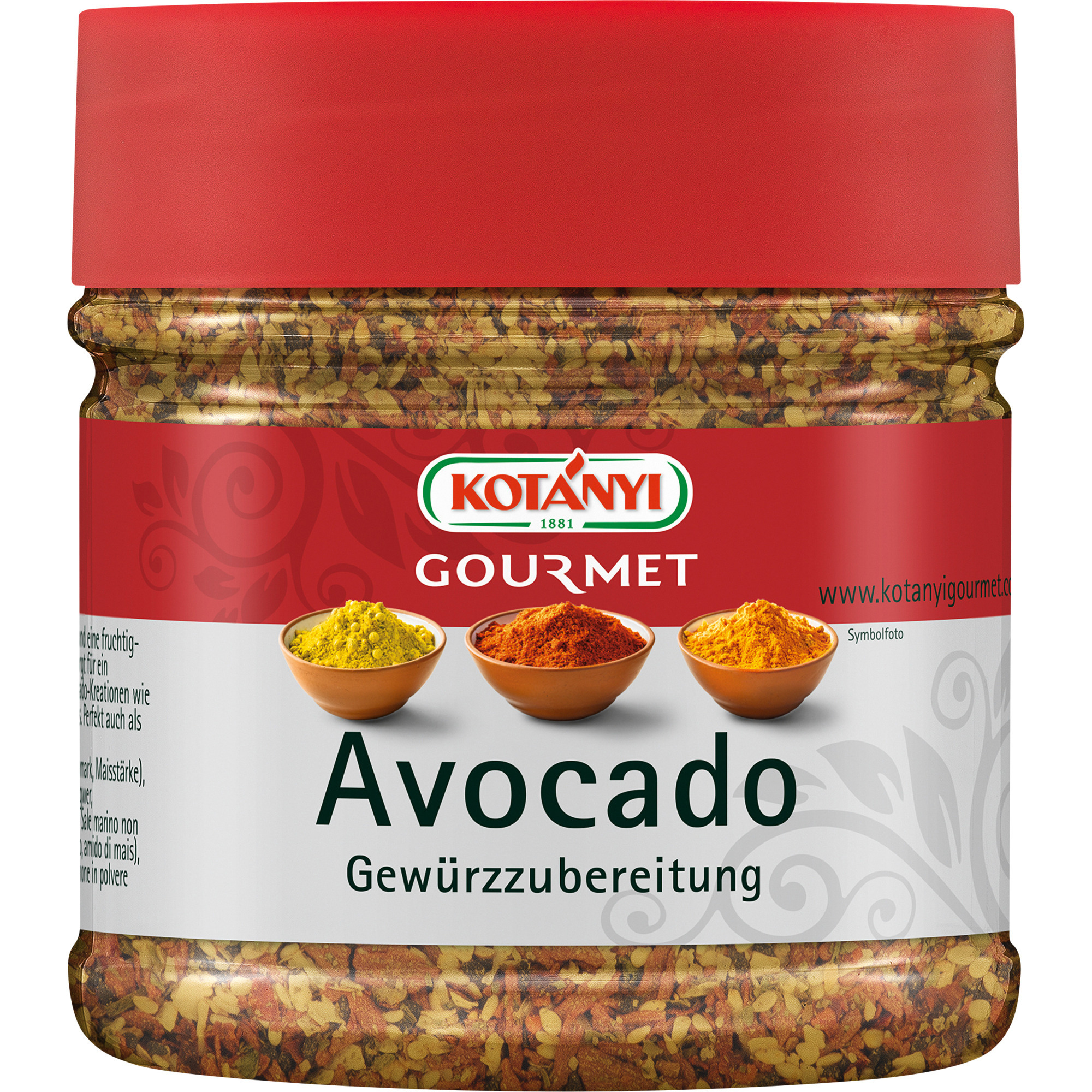 Kotanyi Avocado Gewürzzubereitung 400ccm