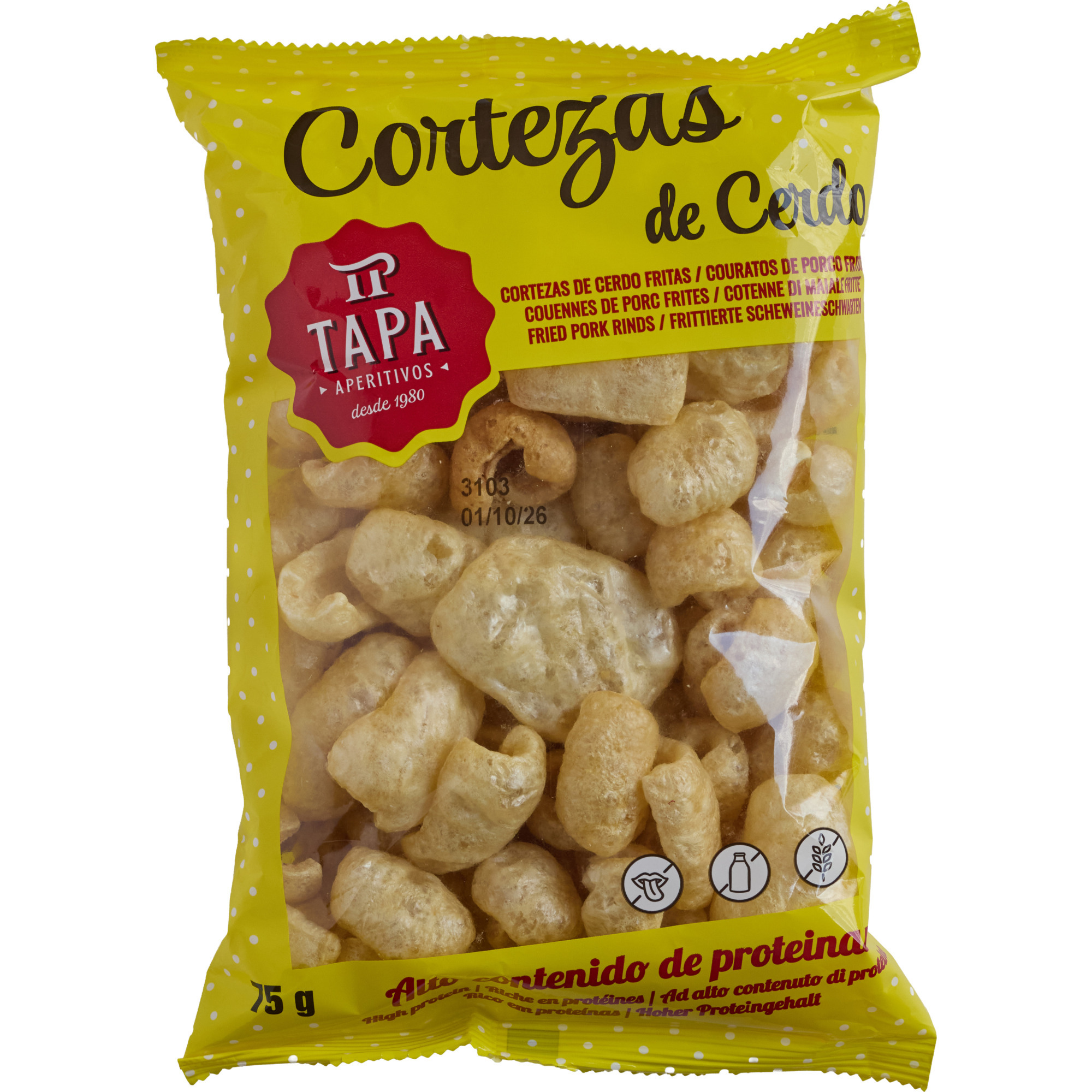 CasaMexico Cortezas de Cerdo Fritas 75g