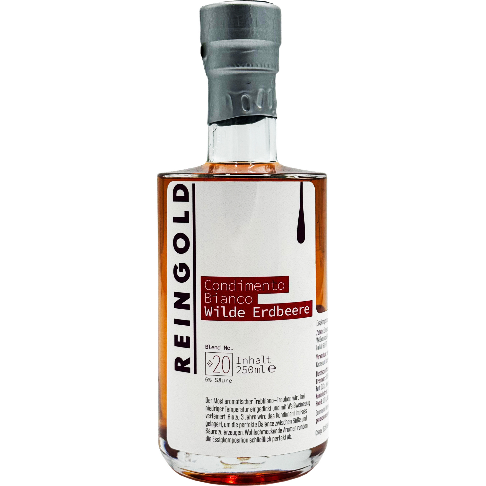 Reingold Condimento wilde Erdbeere 250ml