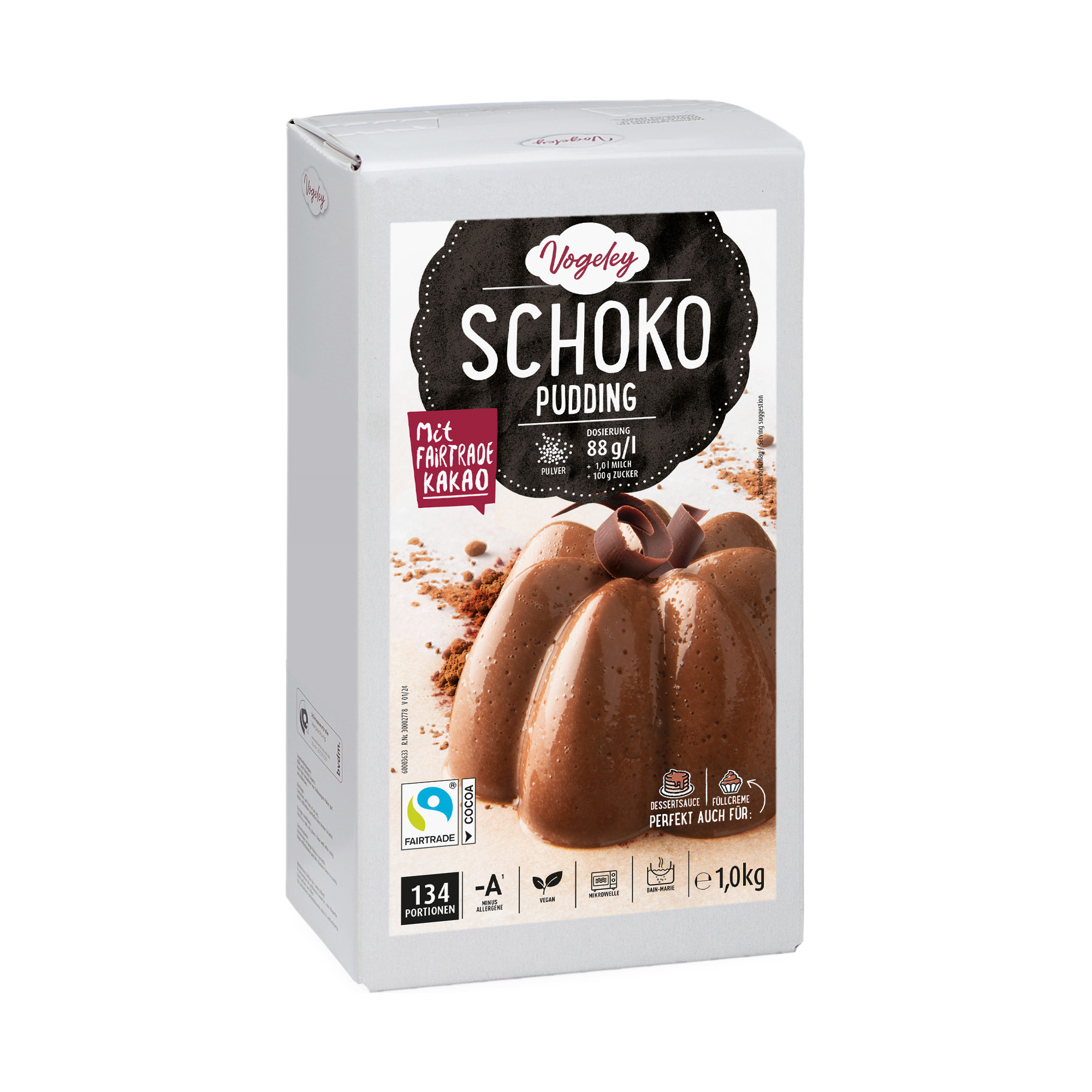 Vogeley Pudding FT Schoko 1kg