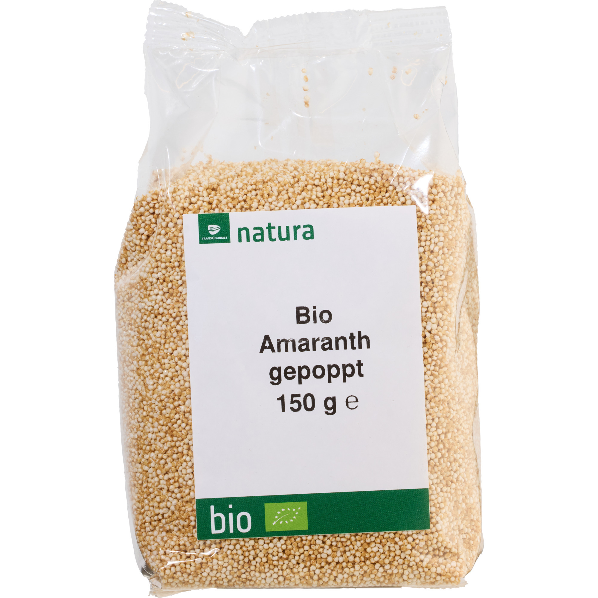 Natura Bio Amaranth gepoppt 150g