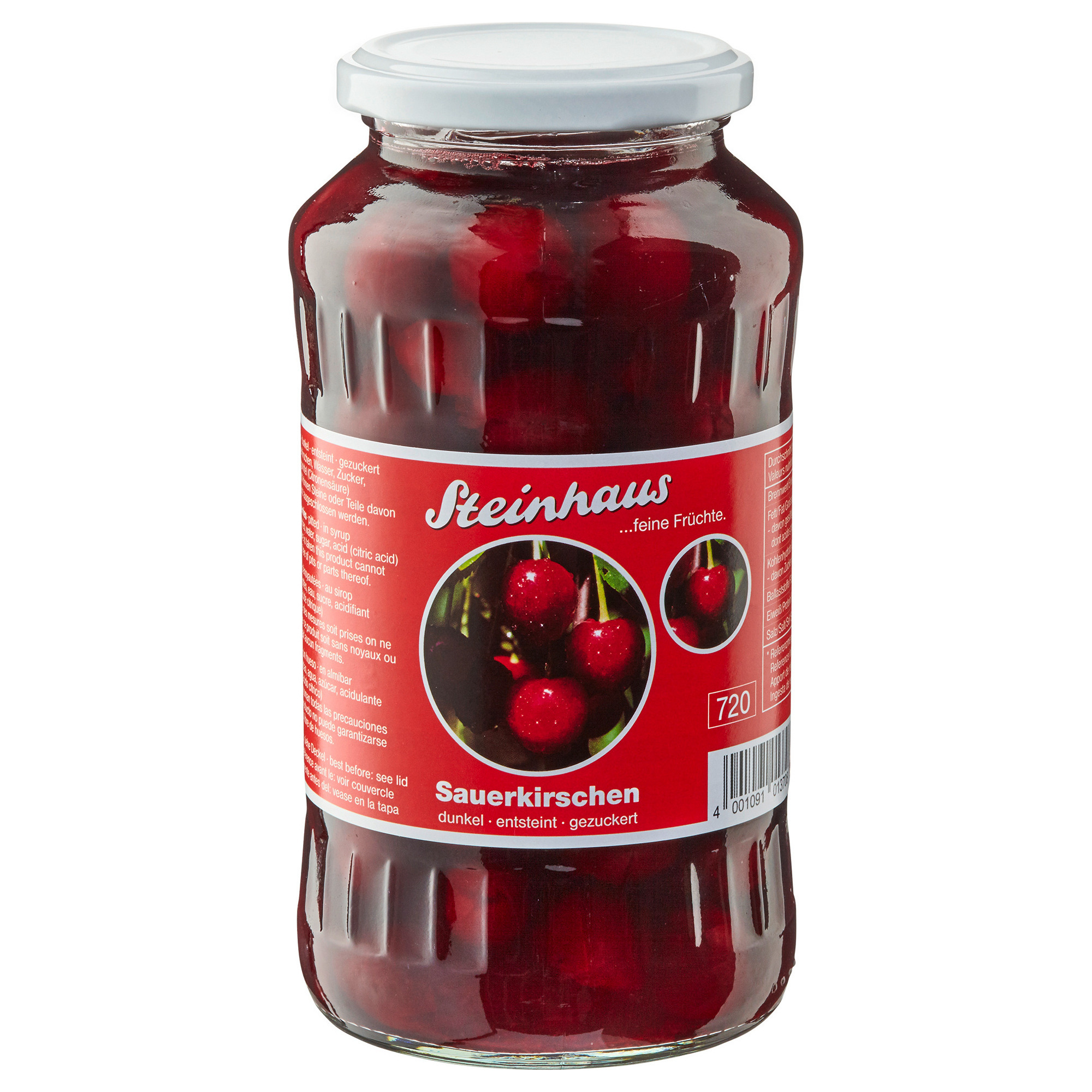 Steinhaus Sauerkirschen 720ml