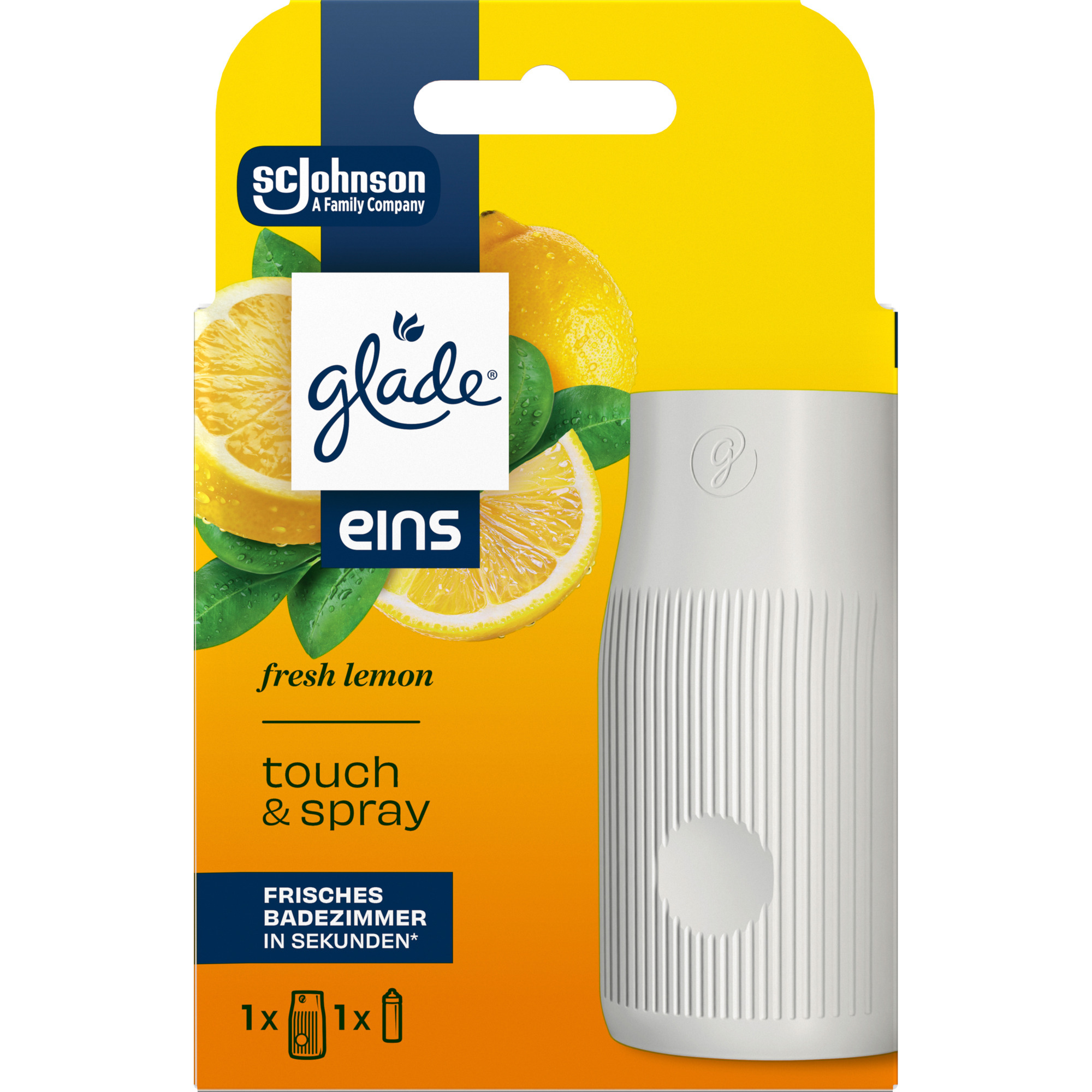 Glade Eins Touch&Fresh 10ml, Lemon