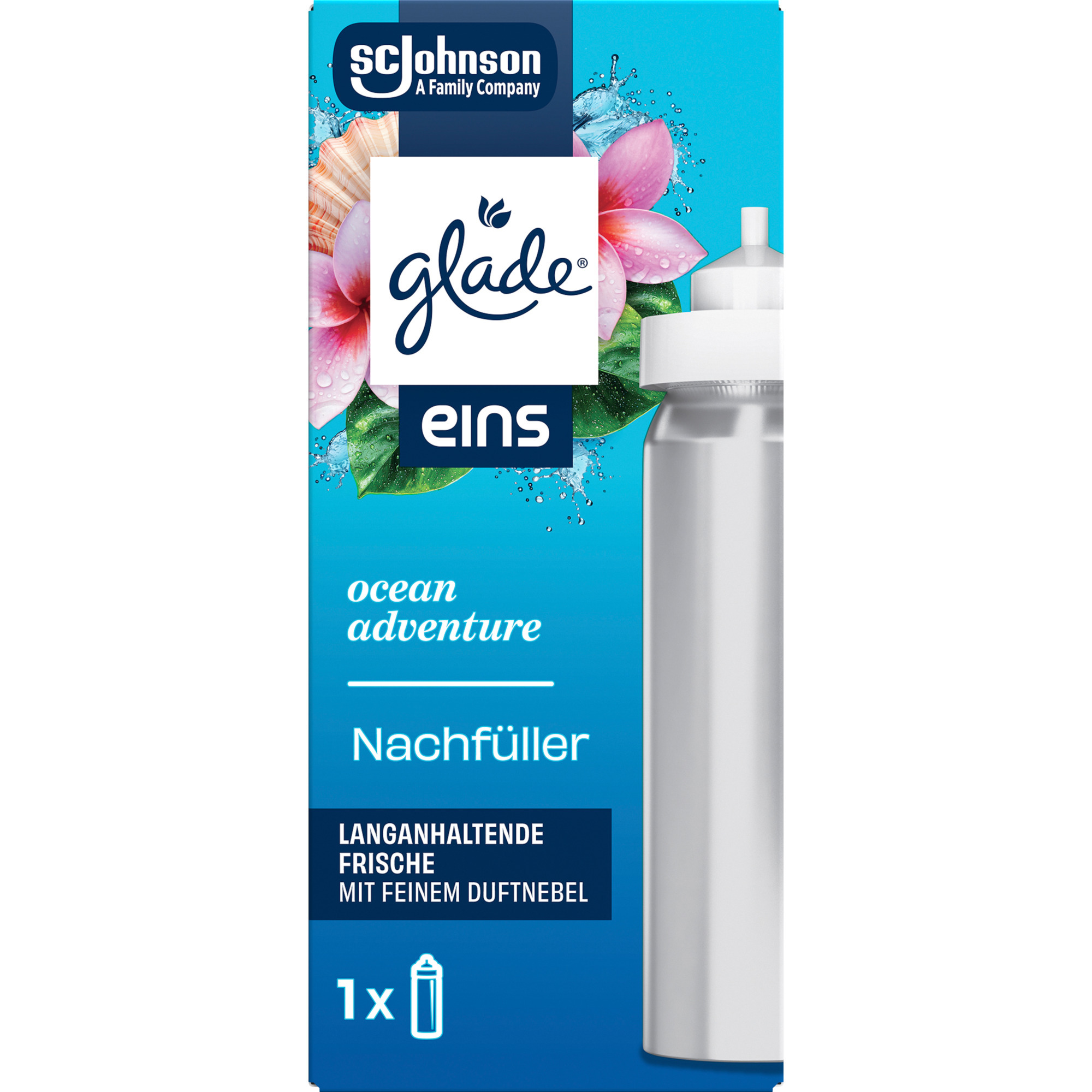 Glade Eins Nachfüller 10ml, Ocean Adv.