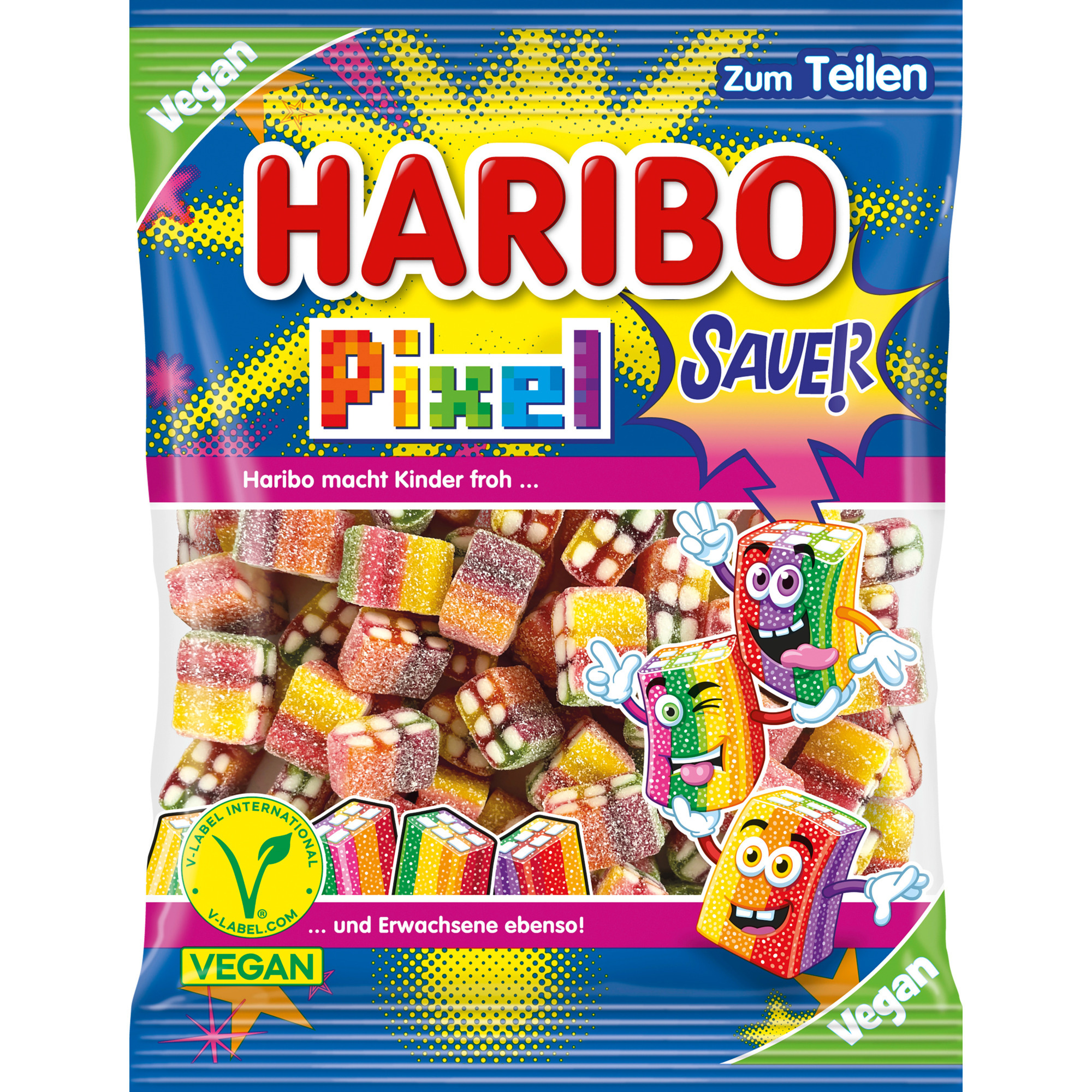 Haribo Beutel 160g, Pixel