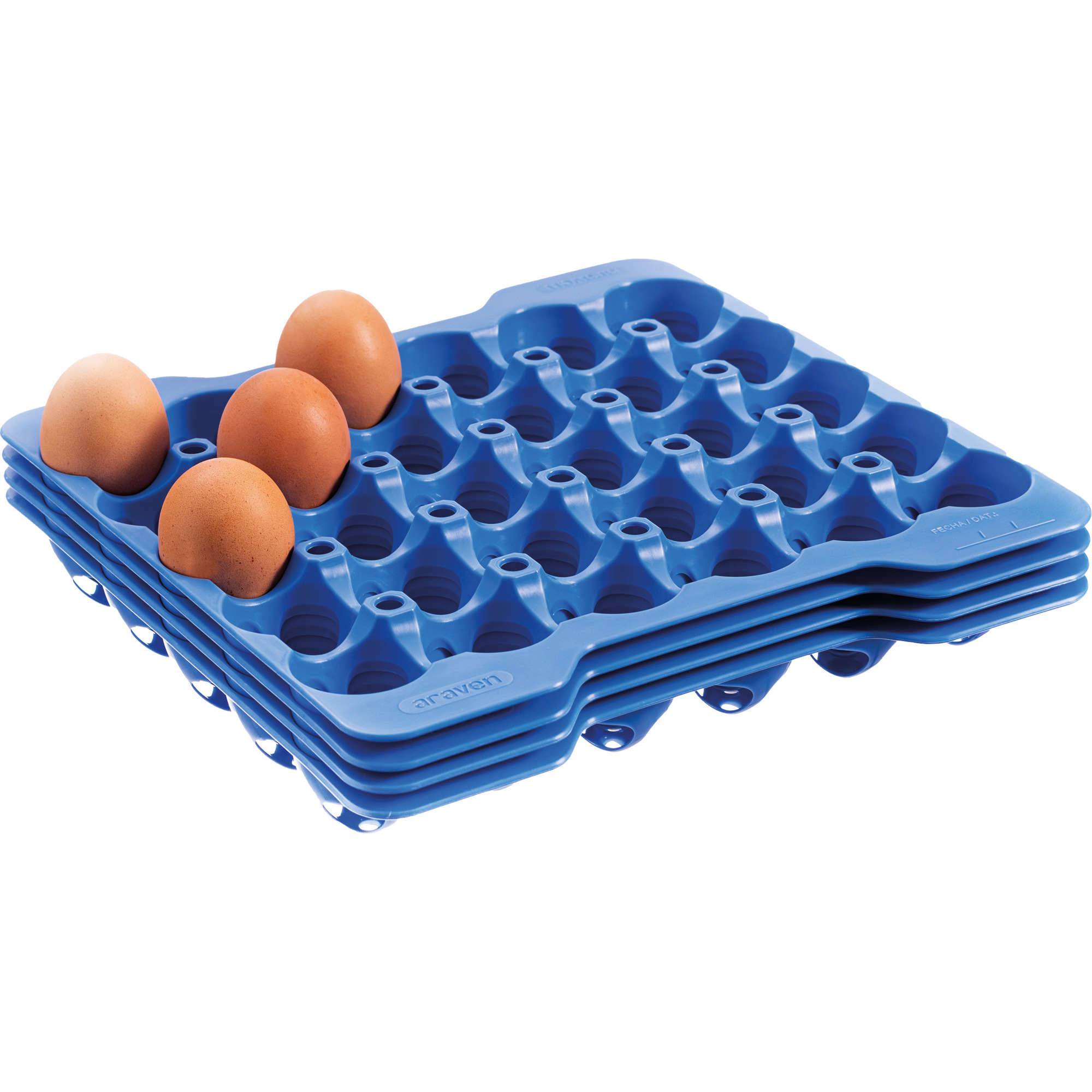 Araven Einlage z.Eier Box 29x29x4cm  4er