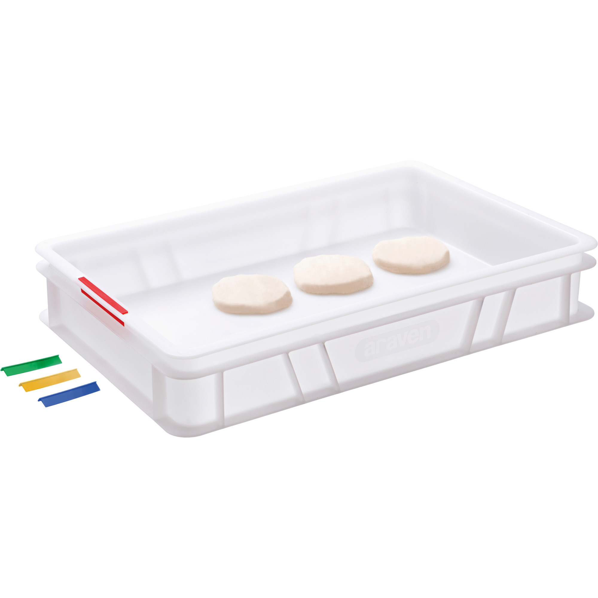Araven Pizzabox stapelb. PP 60x40x10cm