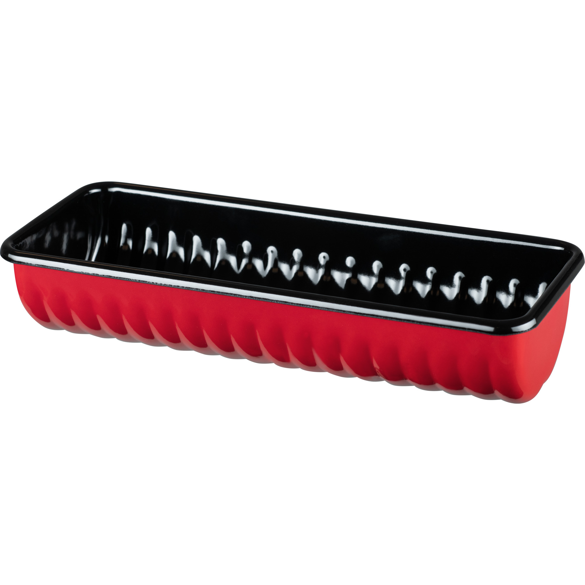 Riess Rehrückenform rot 30x10cm