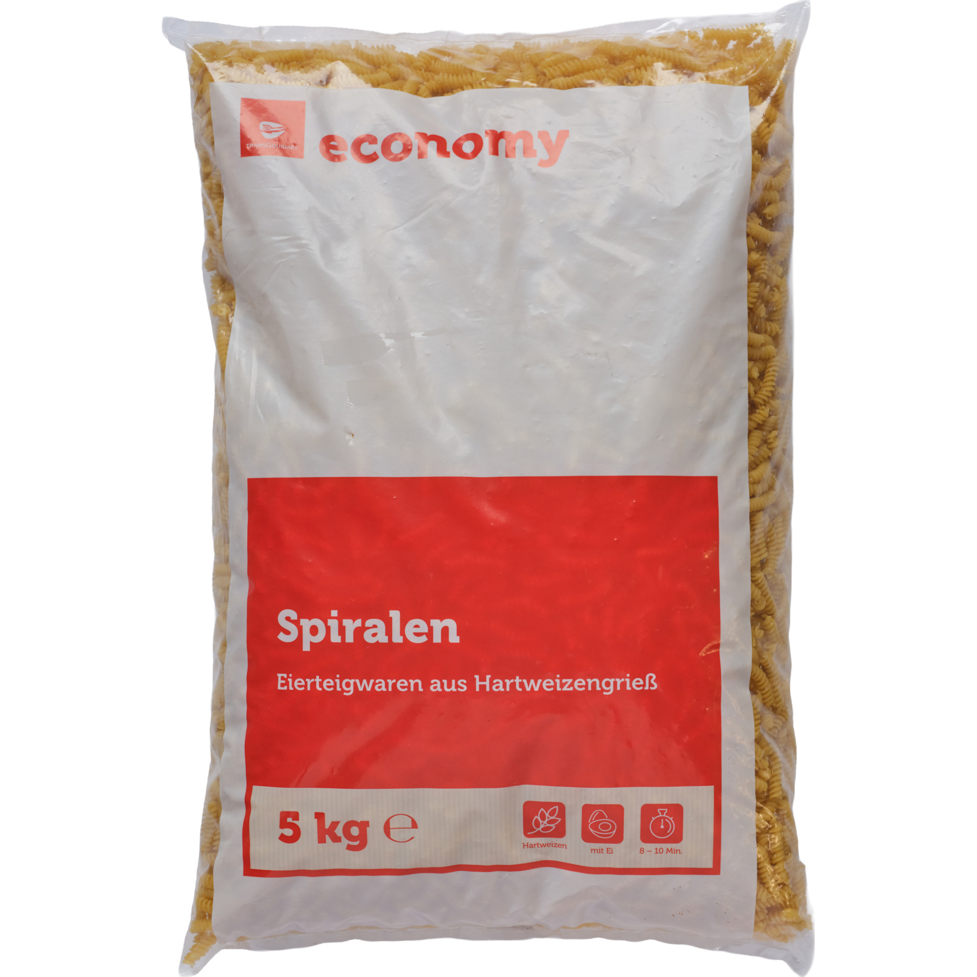 Economy Teigw. 2-Ei 5kg, Fusilli