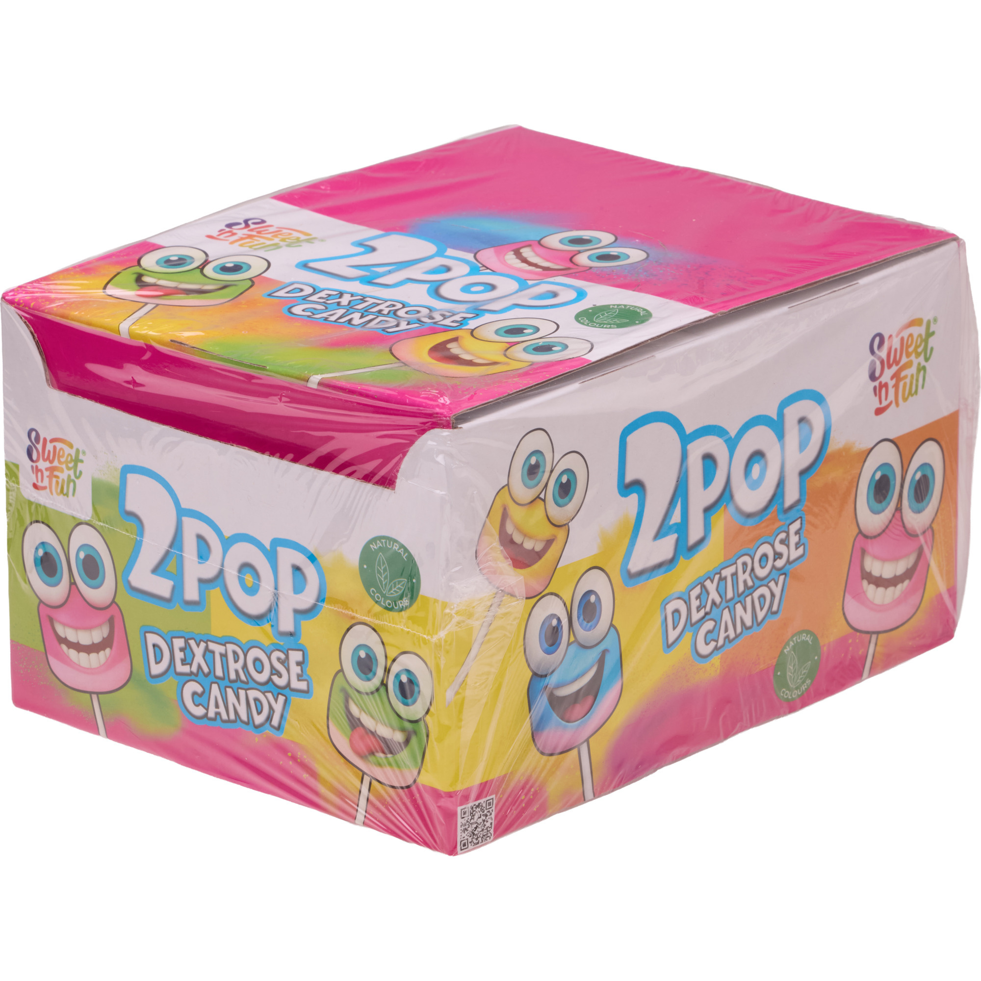 Sweet'n Fun 2 Pop Dextrose Candy 100x7g