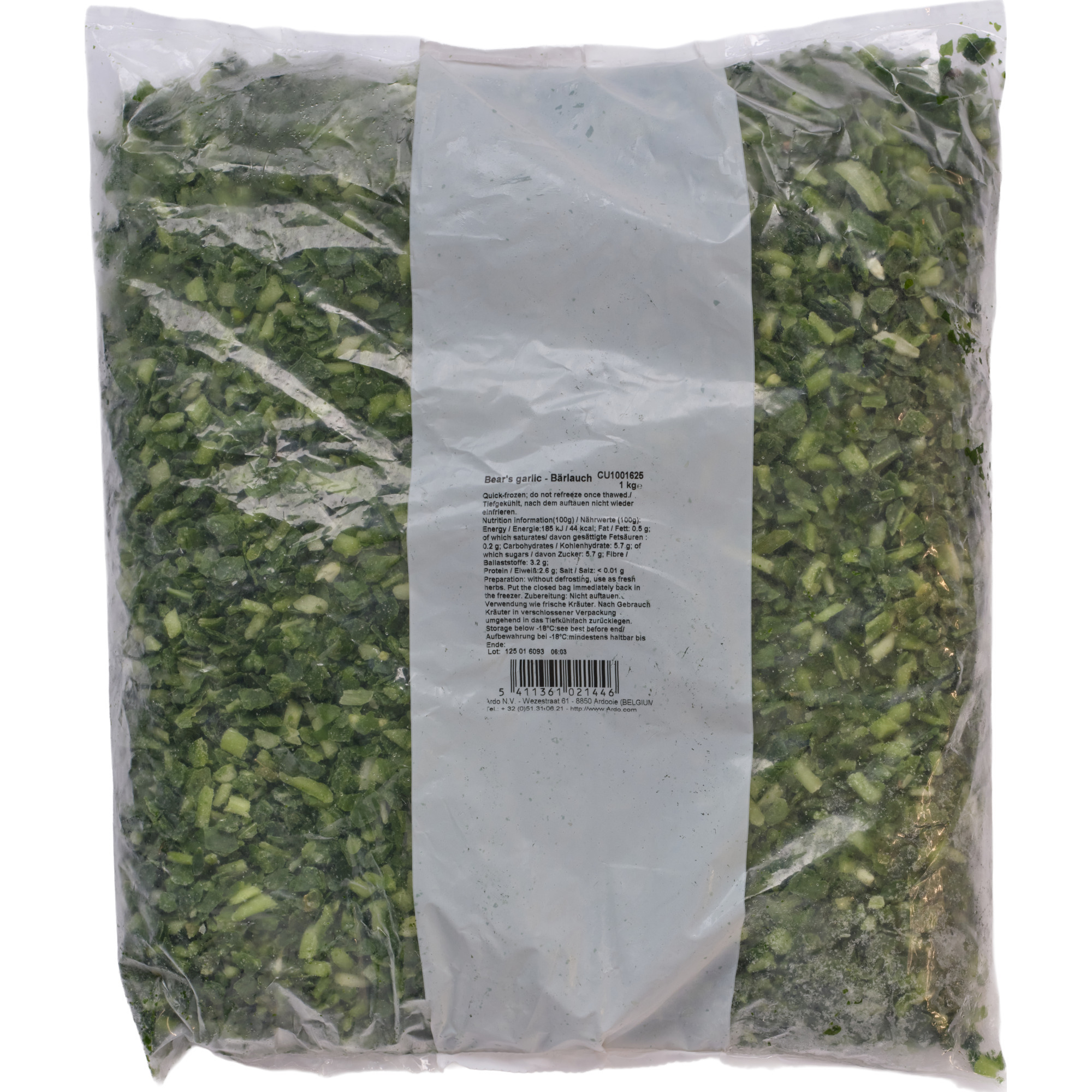 Ardo Bärlauch geschnitten TK 1kg