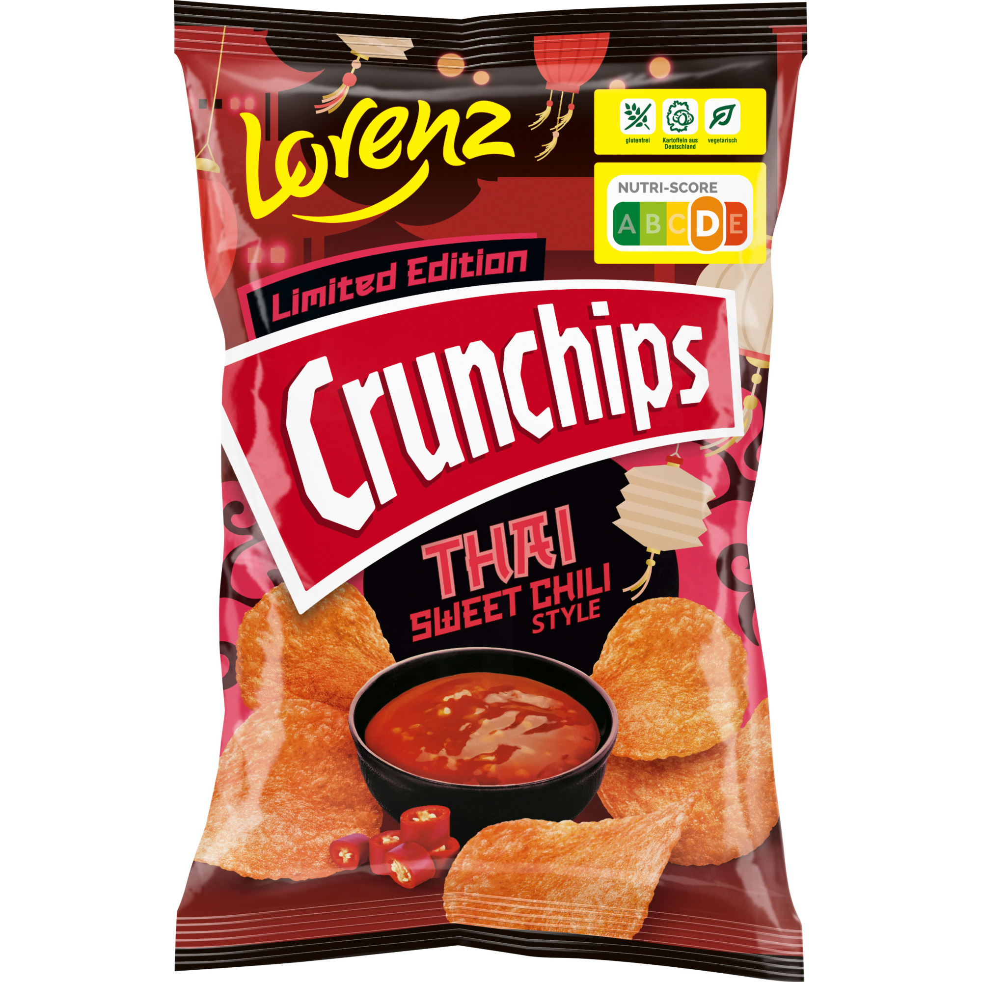 Lorenz Cr.Chips 130g, Thai Sweet Chili