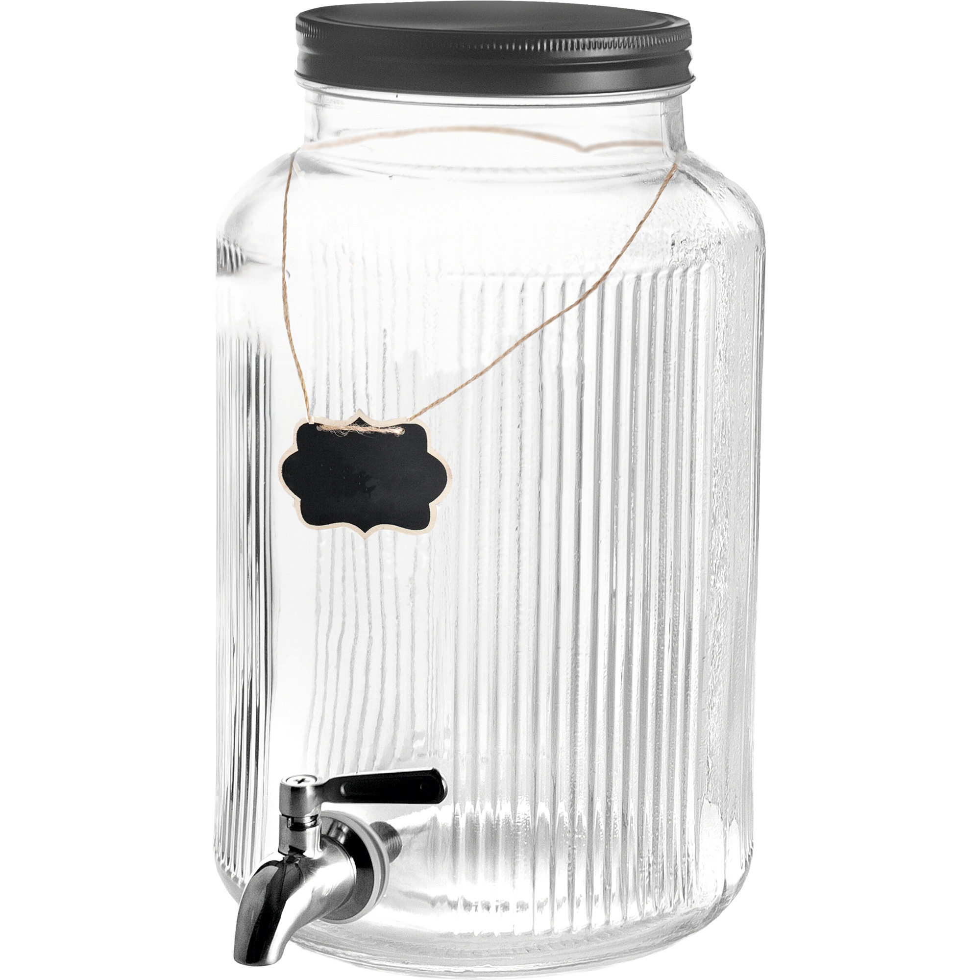 Lacor Getränkespender gerillt D18cm 5,5l