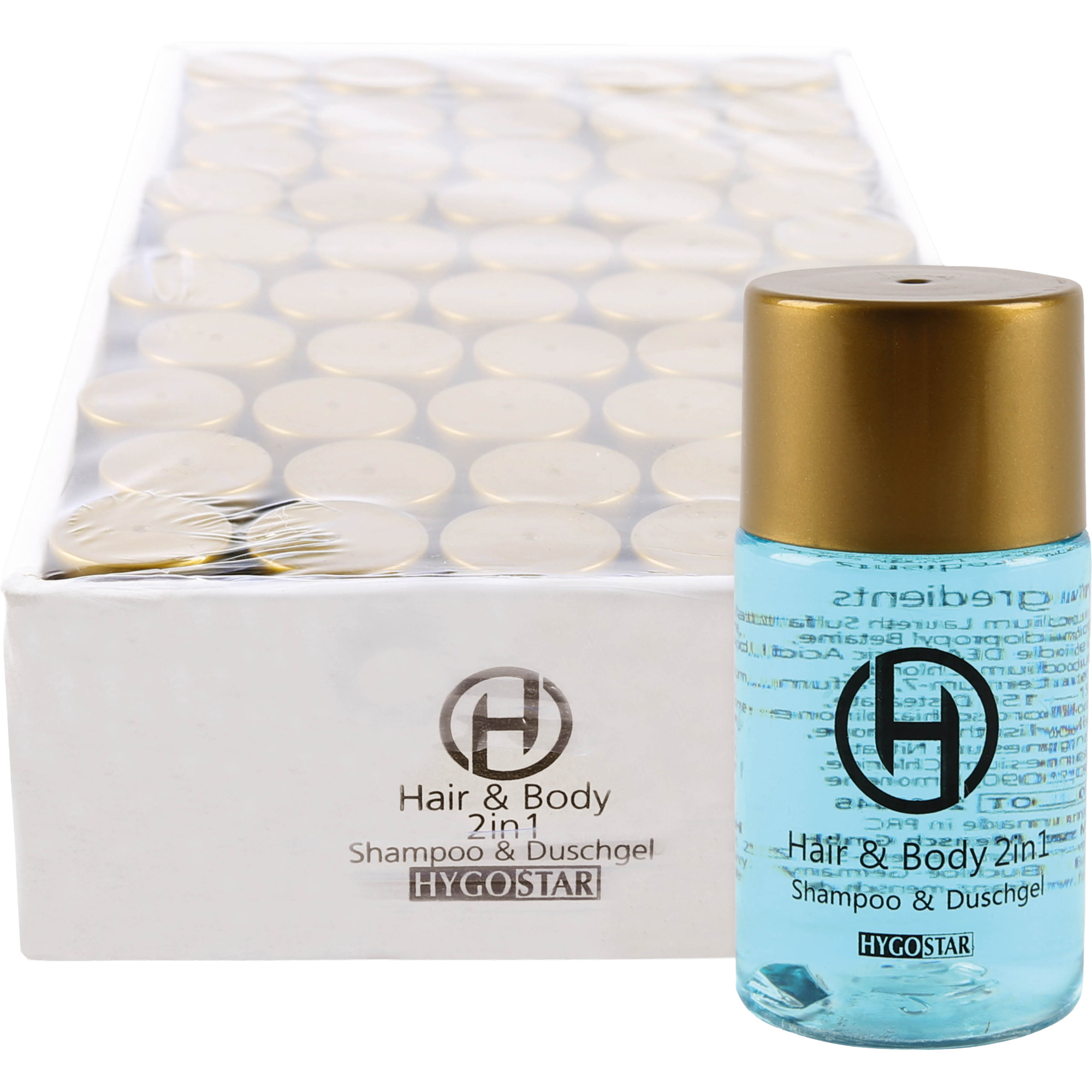 Hygostar Shampoo u.Dusche 2in1 25ml 50er