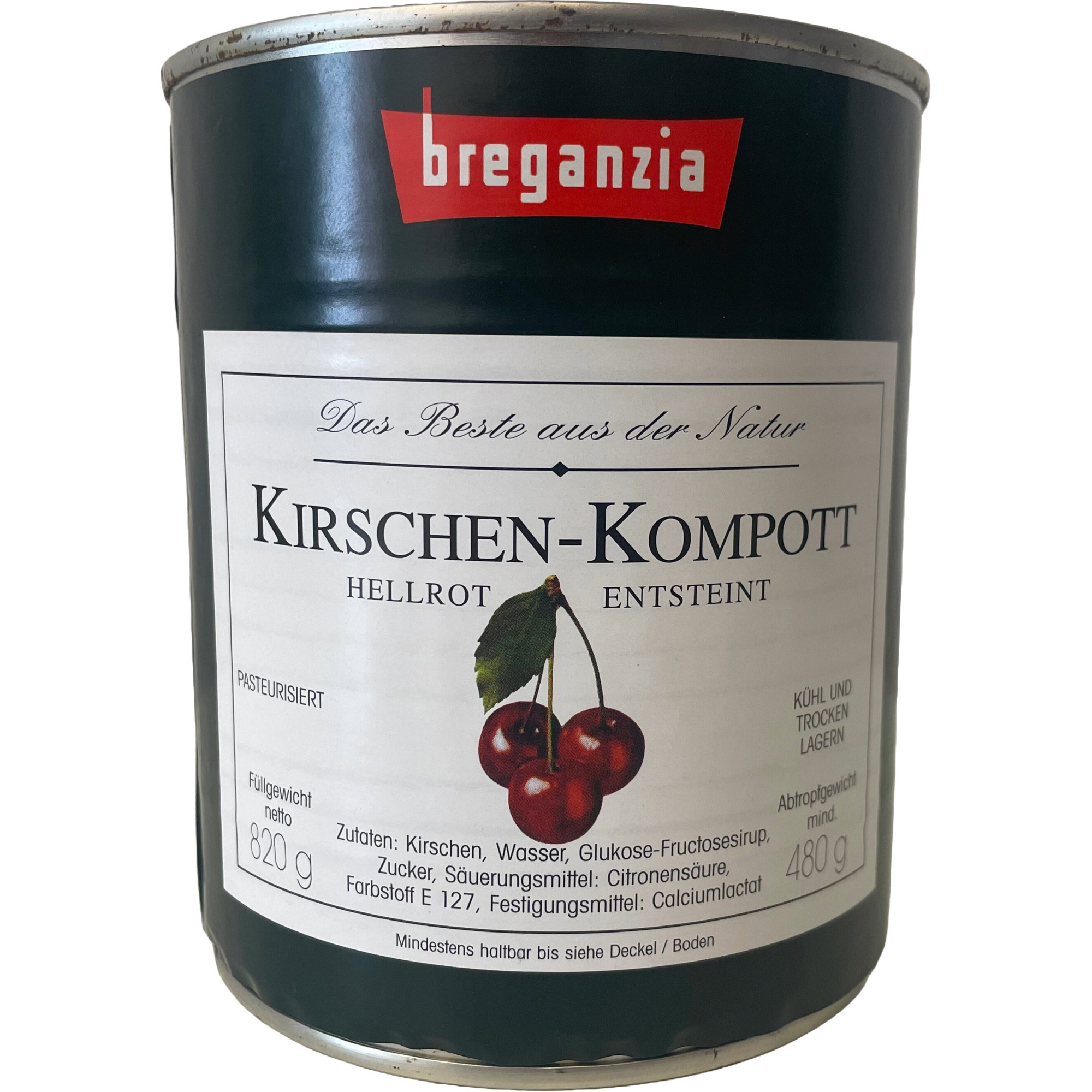 Breganzia KirschenKompott entsteint 820g