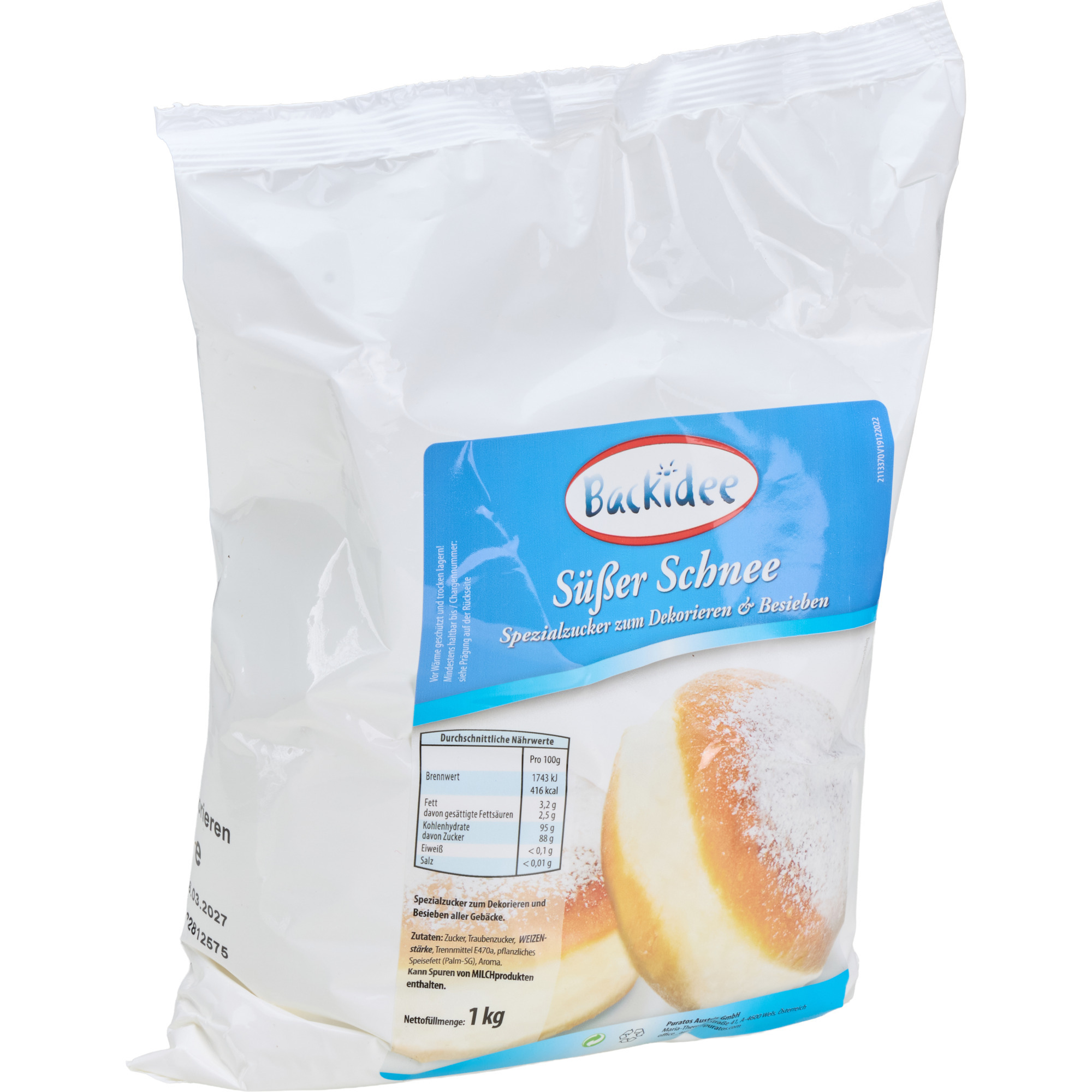 Diamant Süsser Schnee neutral 1kg