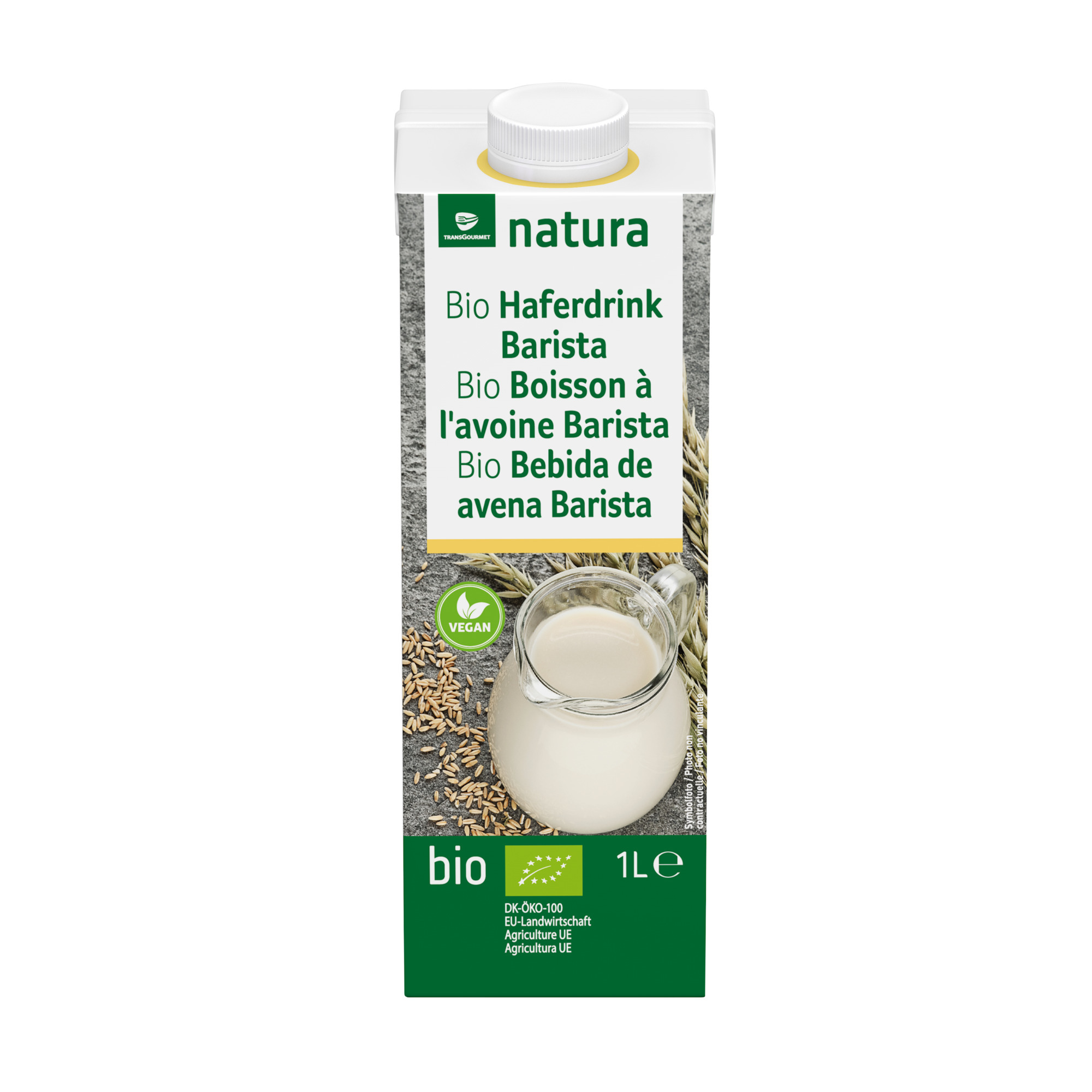 Natura Bio Haferdrink Barista 1l