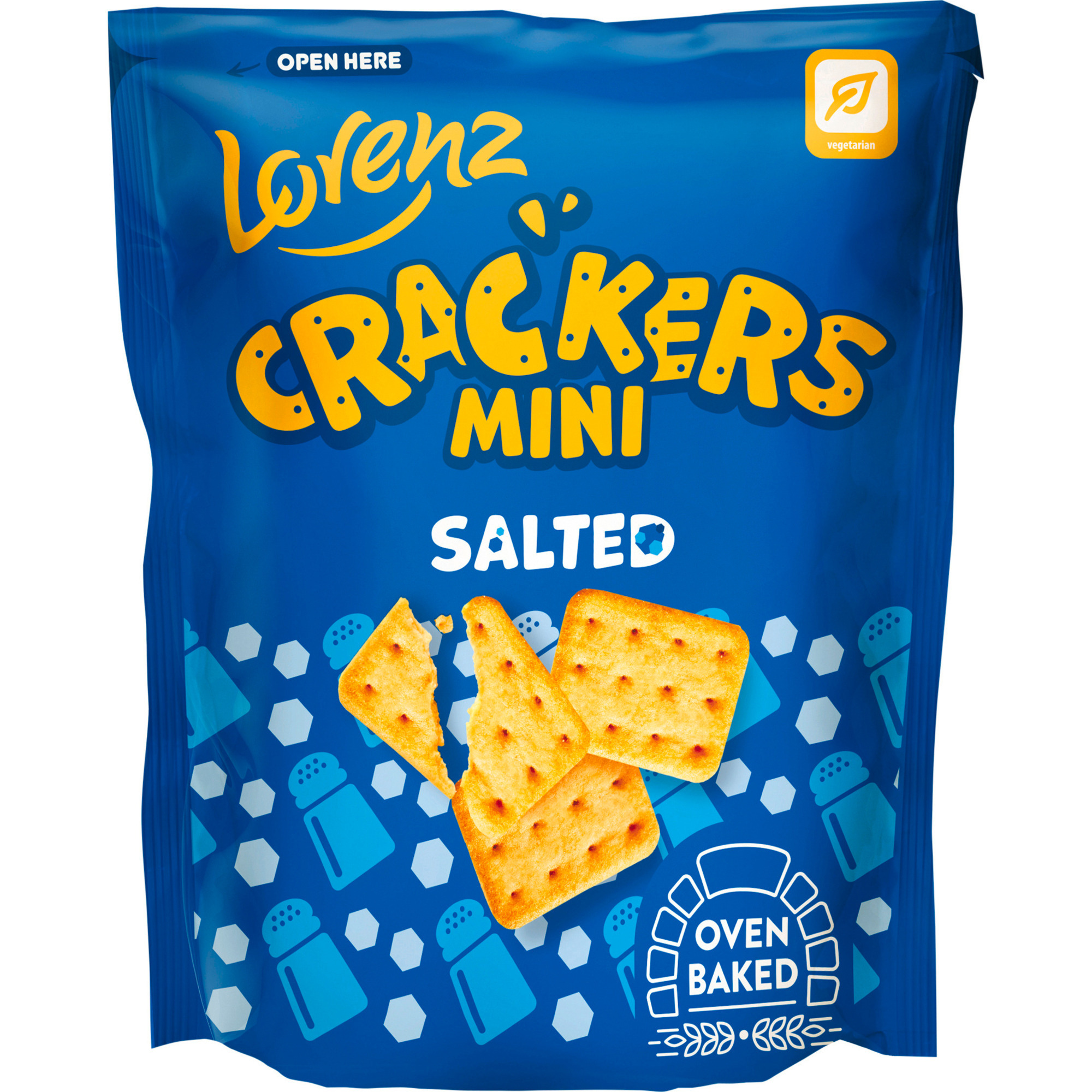 Lorenz Cracker Mini 100g, Salted
