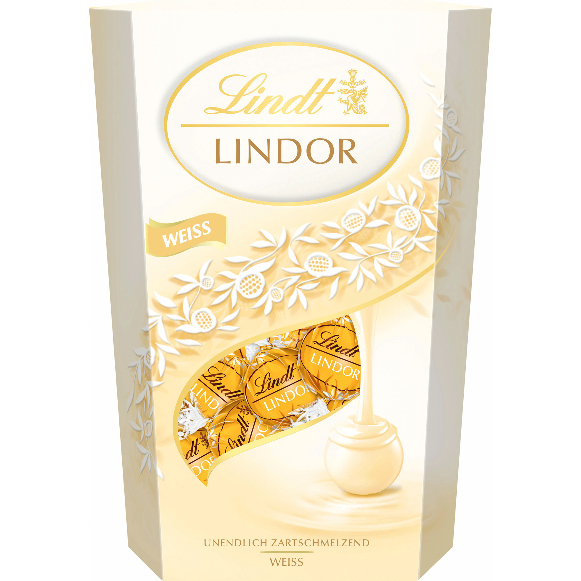 Lindt Lindor Kugeln 337g, Weiß