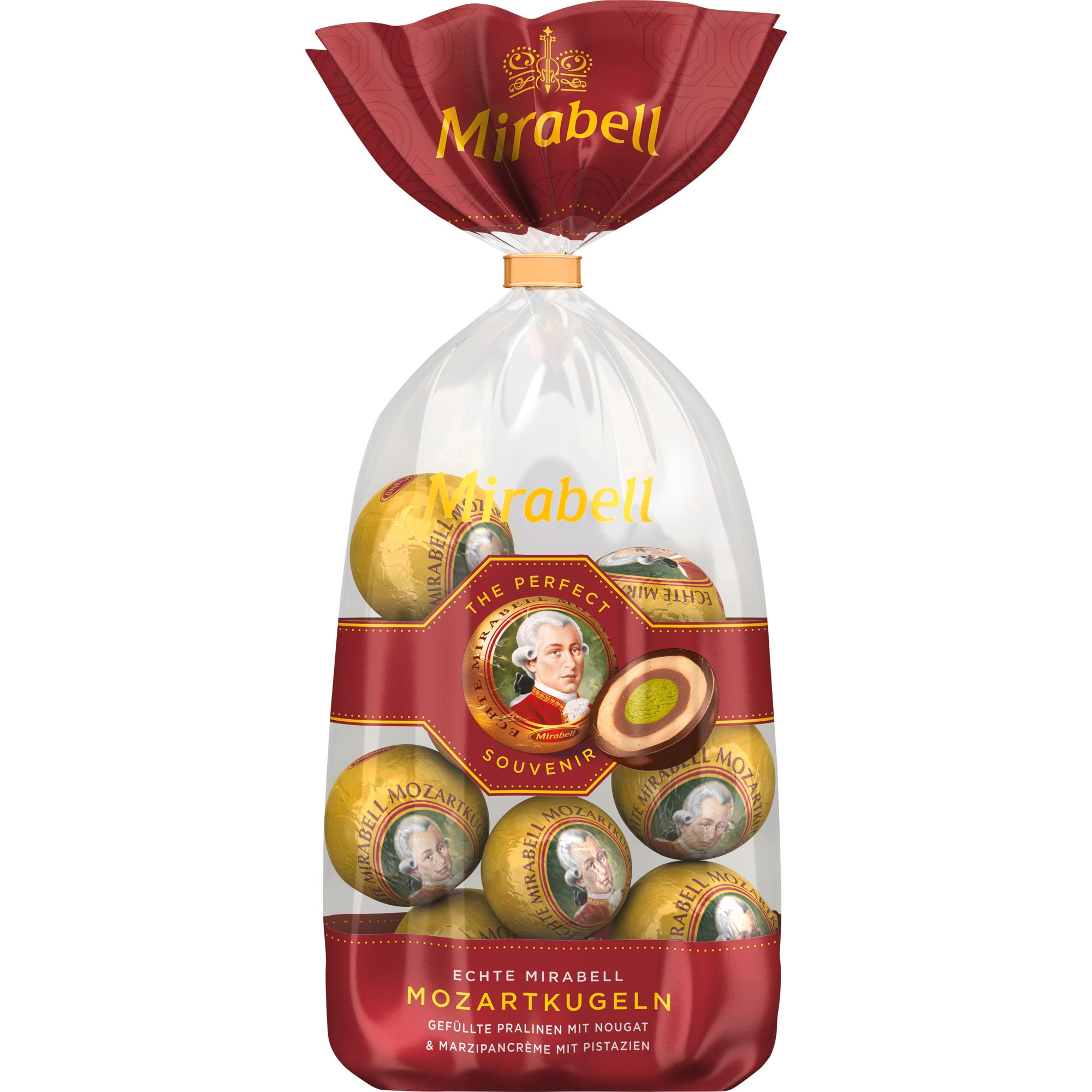 Mirabell Mozartkugeln Säckchen 8er 114g