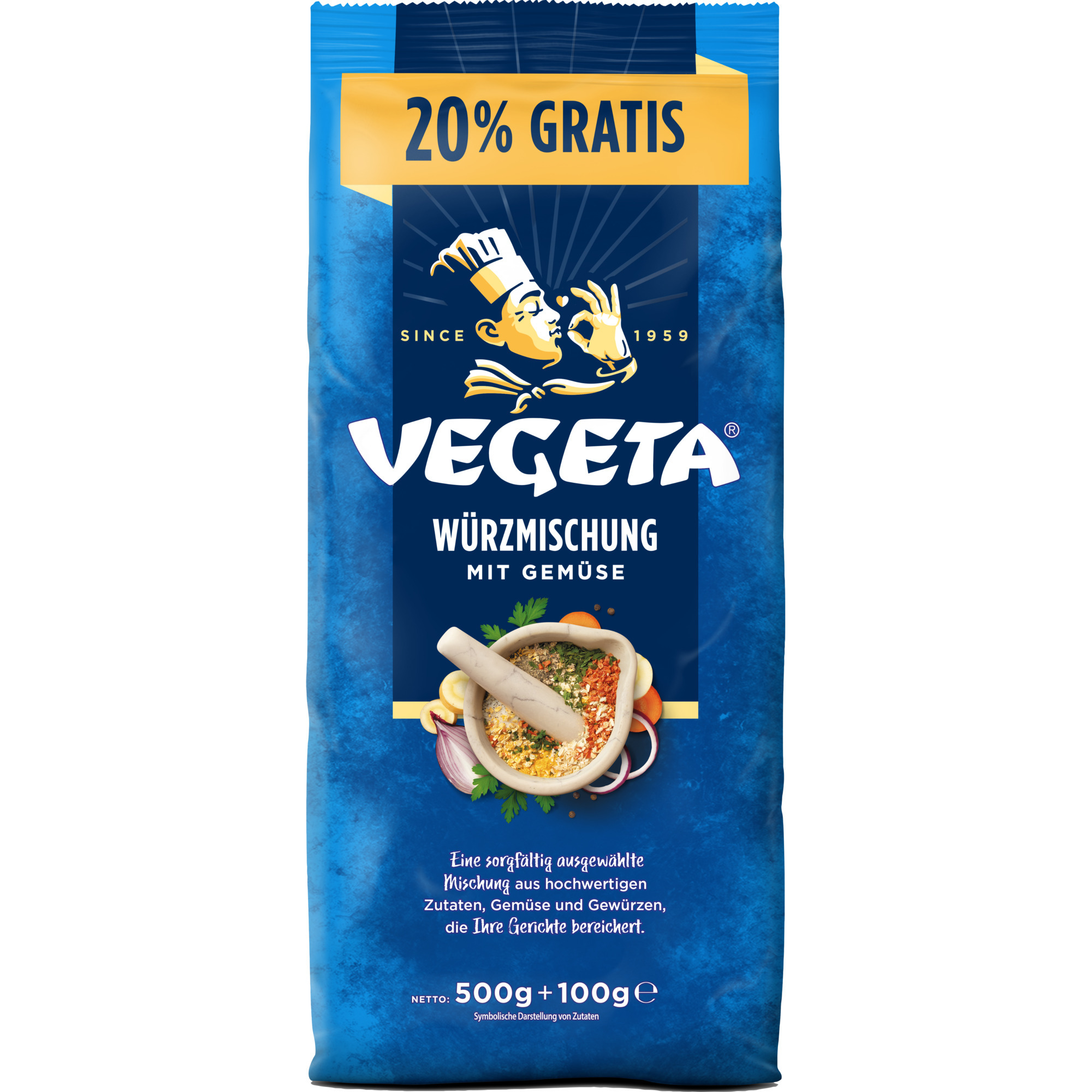 Vegeta Gewürzmischung 500g+100g