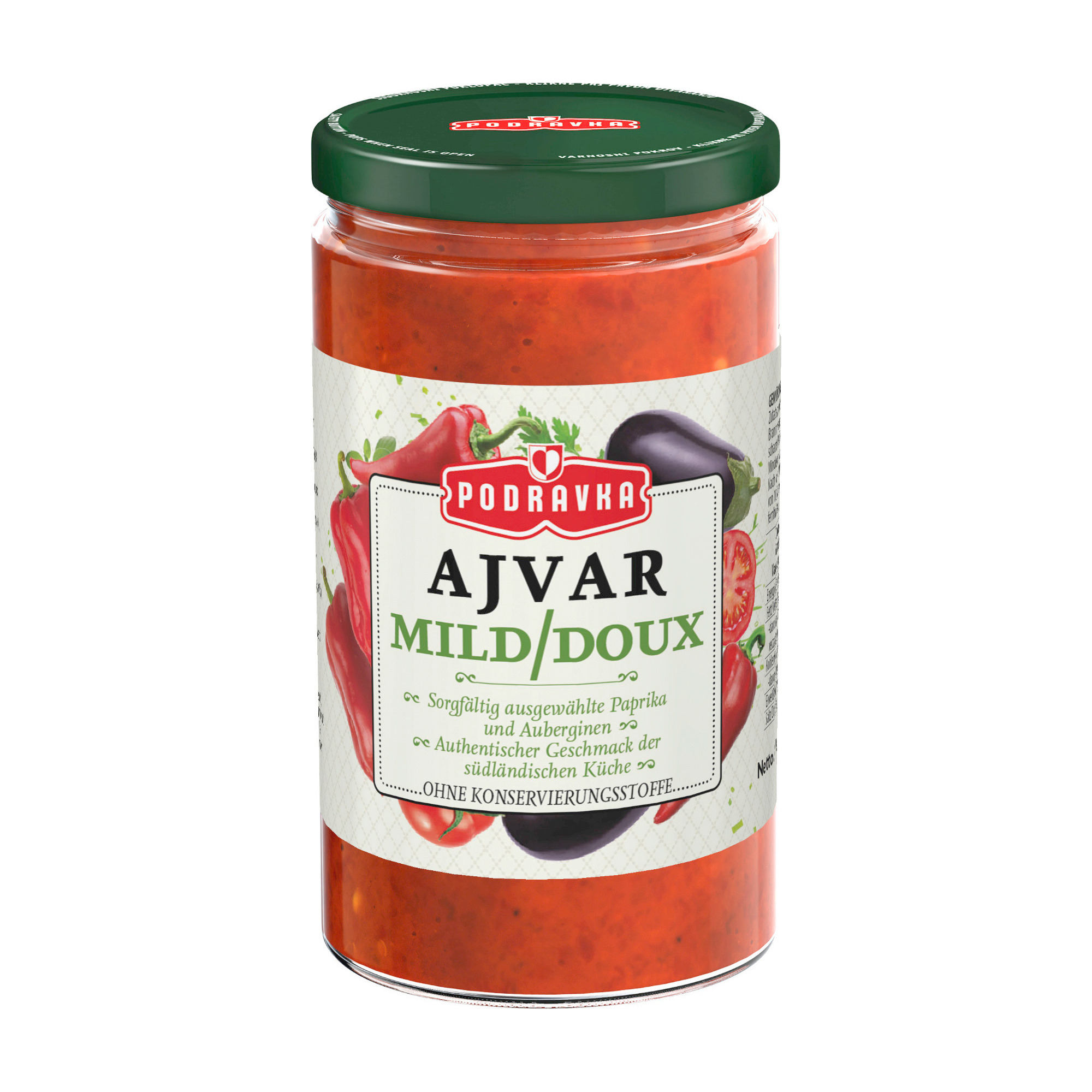 Podravka Ajvar 350g, Mild