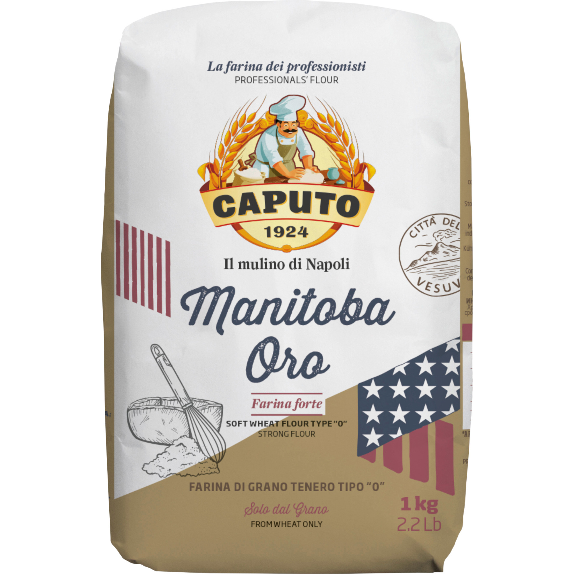 Caputo Weizenmehl Manitoba T0 1kg