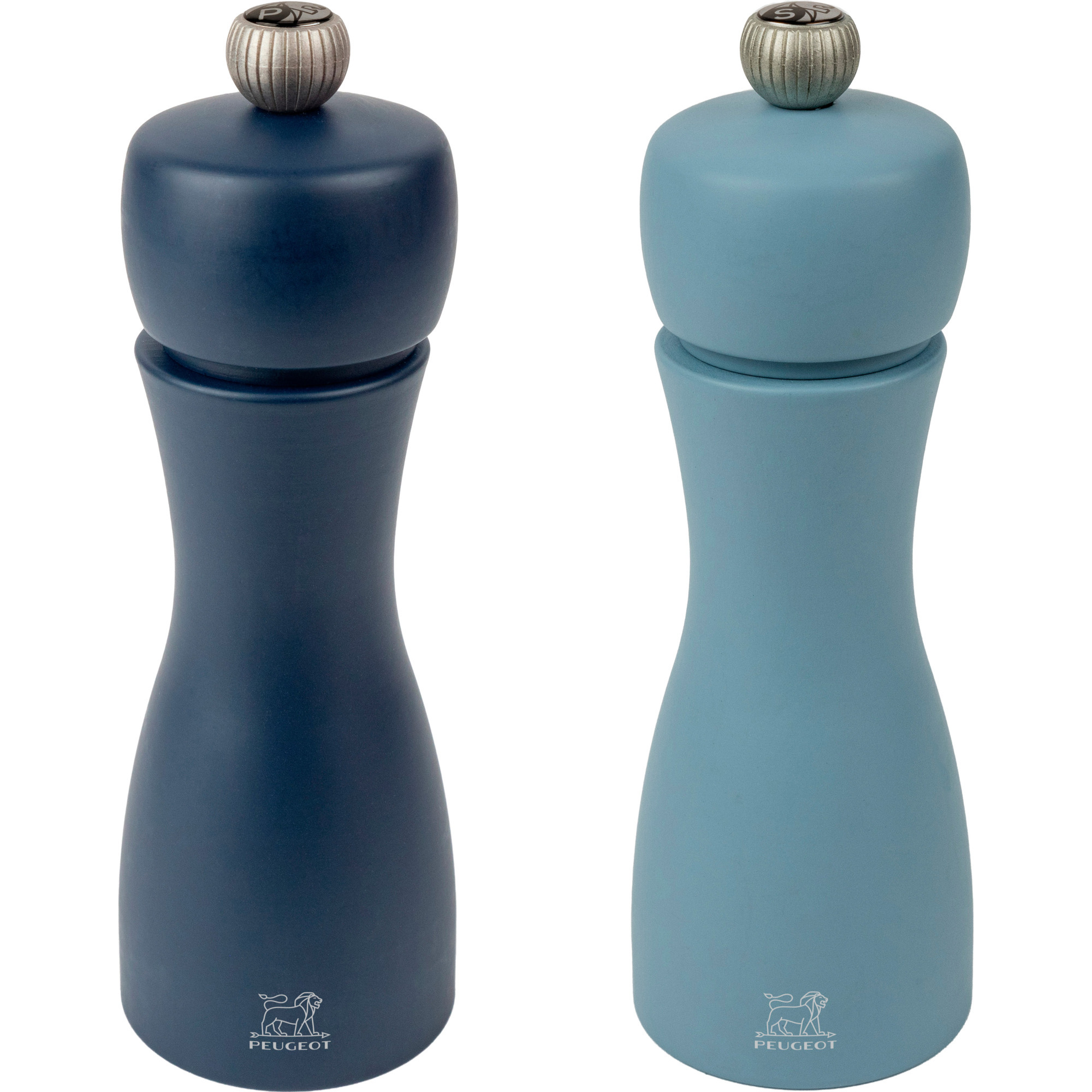 Salz u.Pfefferm.Tahiti Duo blau Set 15cm