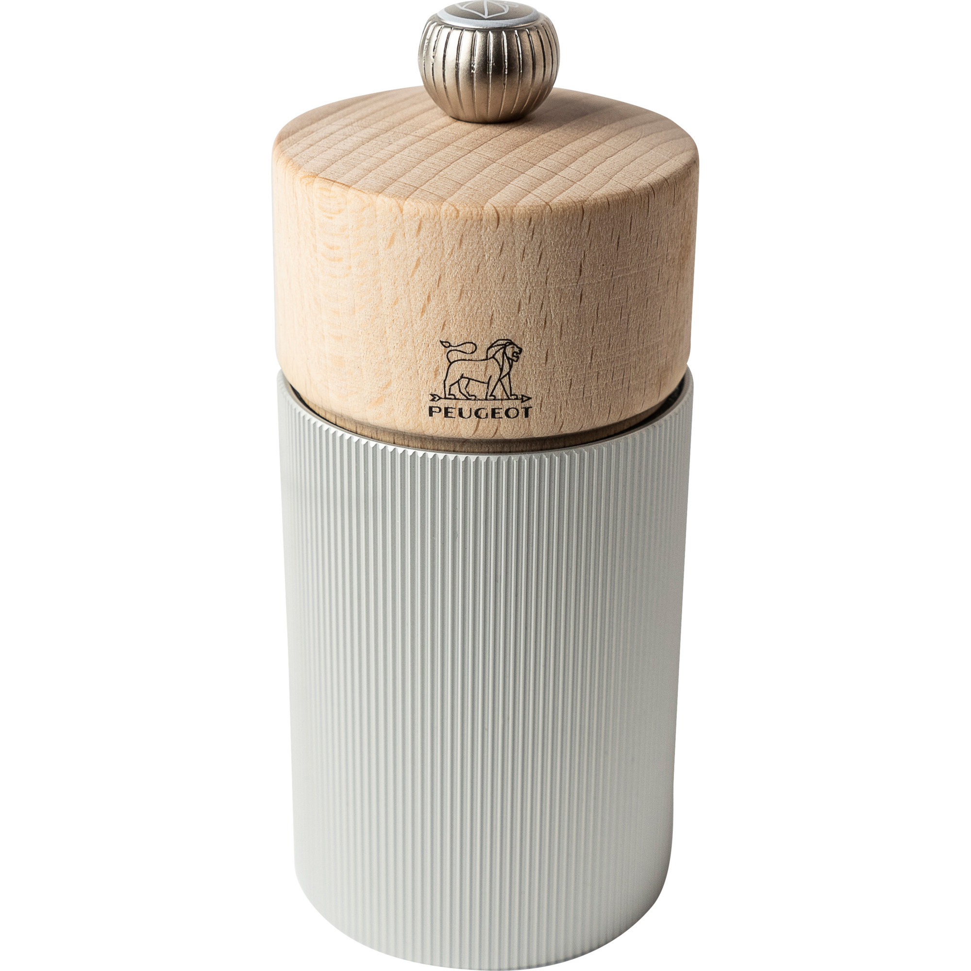 Line Salzmühle Aluminium Natur 12cm