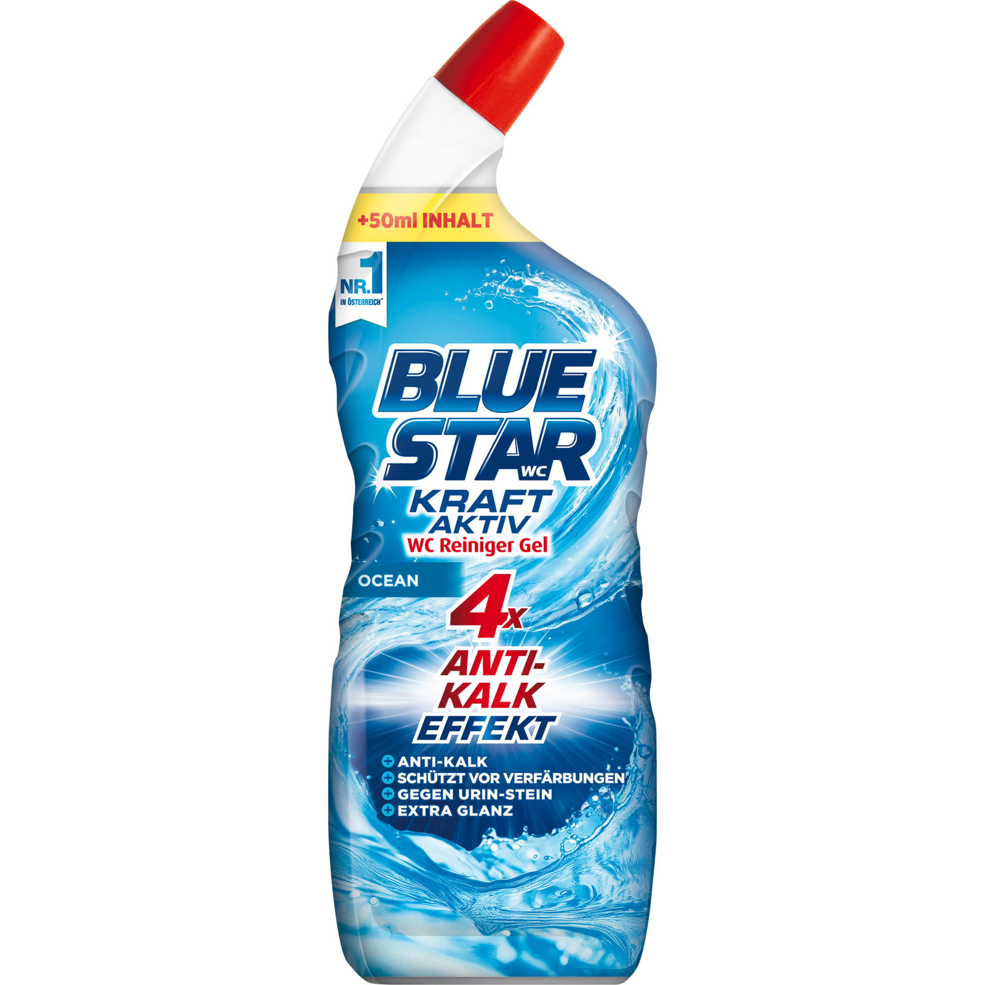 Blue Star Kraft Akt.Gel 750ml, Ocean