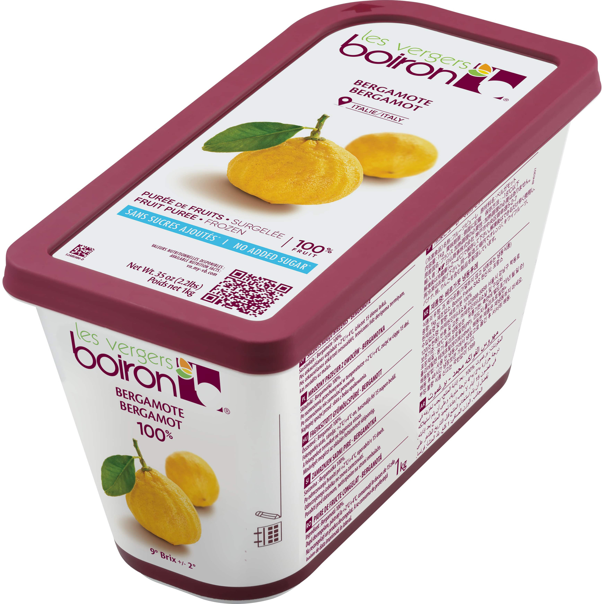 Boiron Fruchtpüree Bergamotte TK 1kg