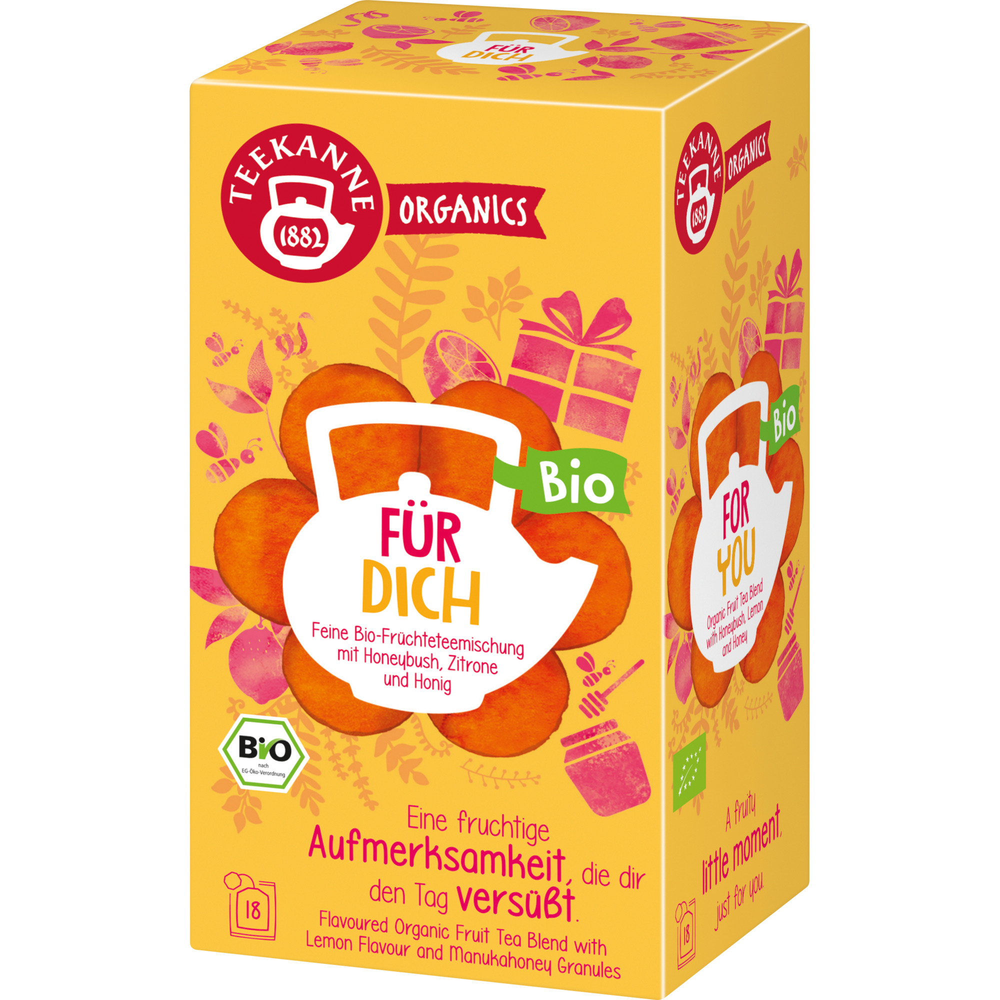 Teekanne Bio Organic 20er, Für Dich