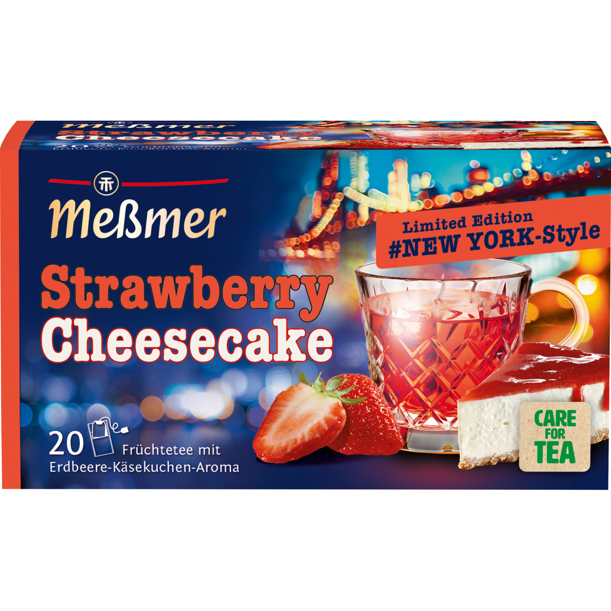 Messmer Städtetee 20er, Strawberry Chees
