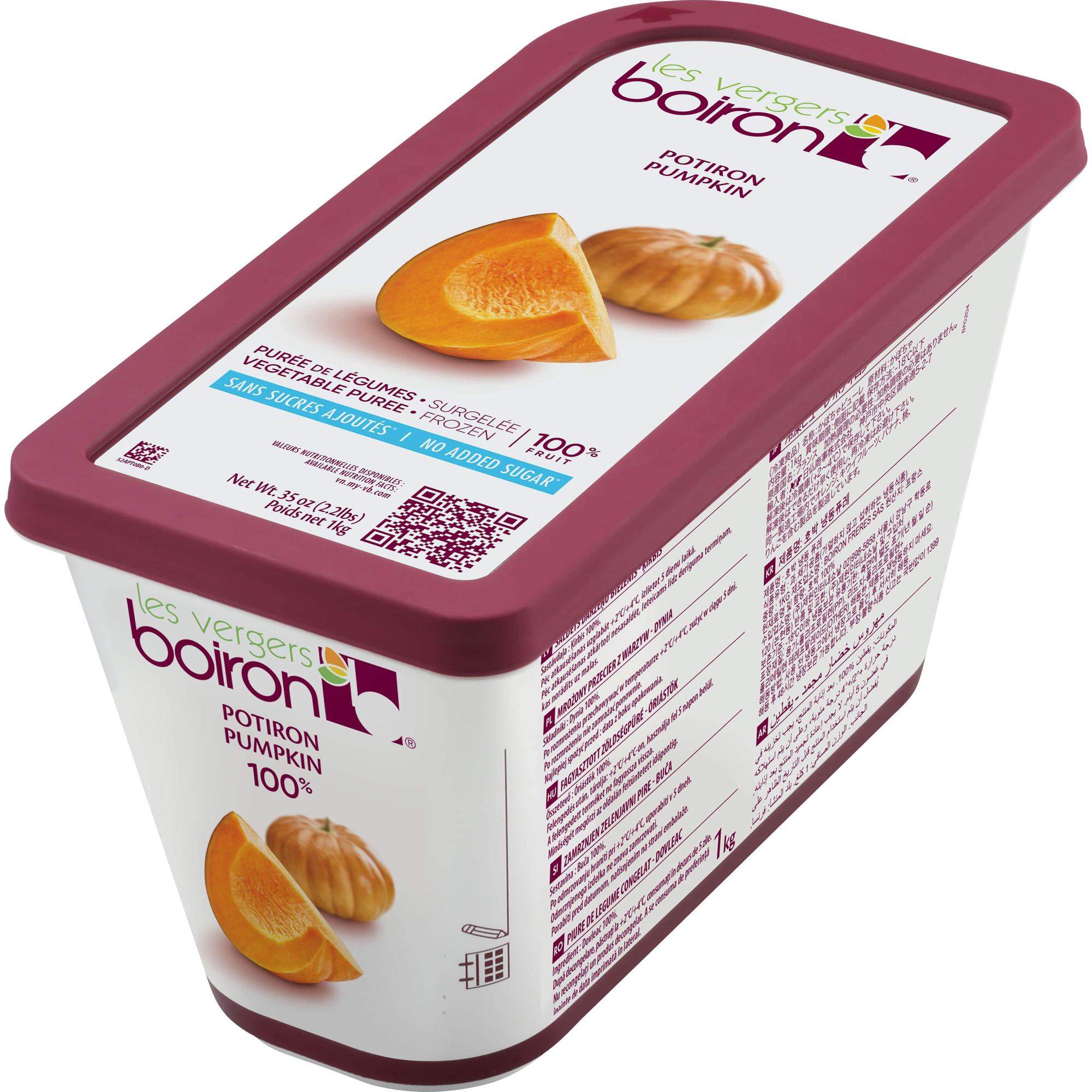 Boiron Fruchtpüree Kürbis TK 1kg