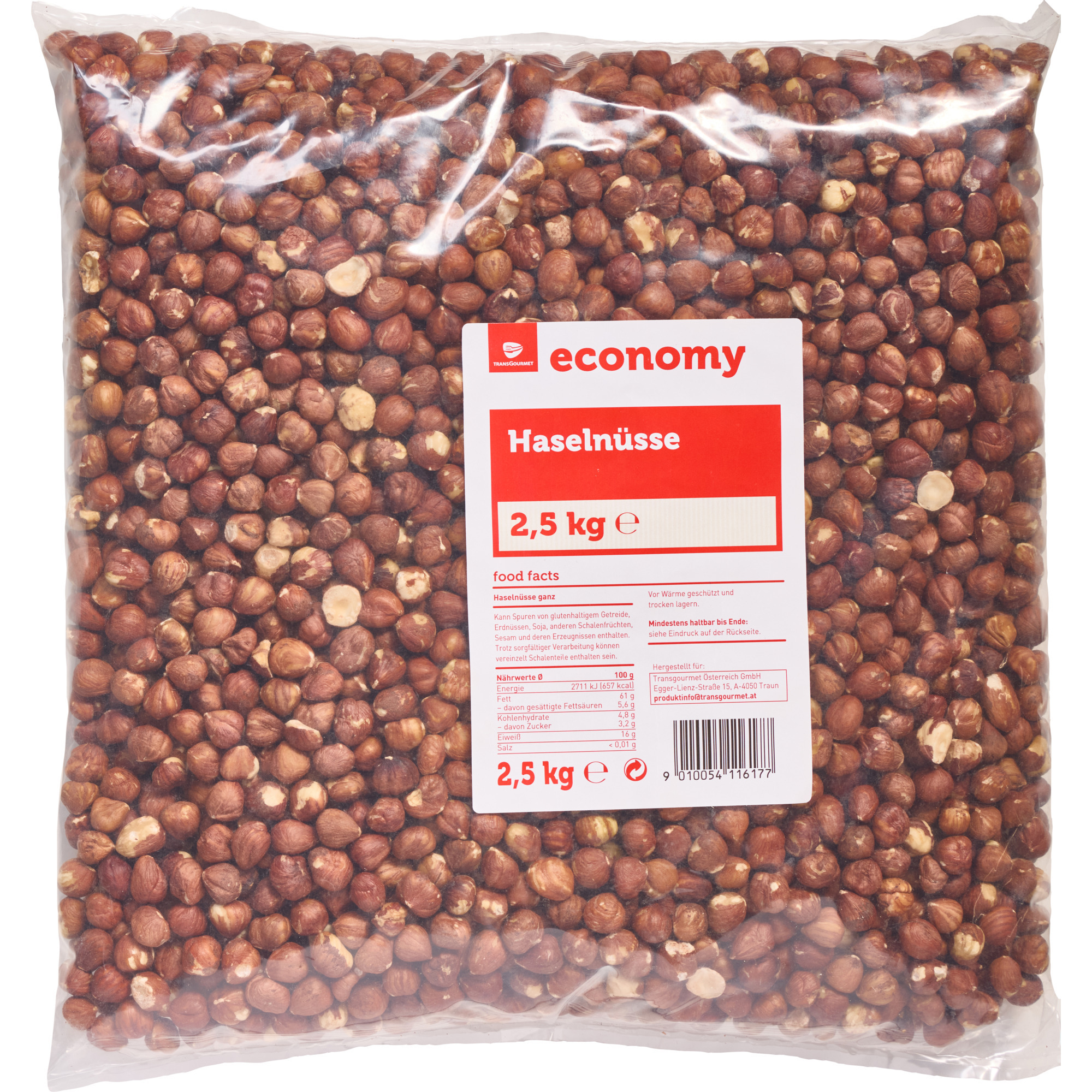 Economy Haselnusskerne 2,5kg