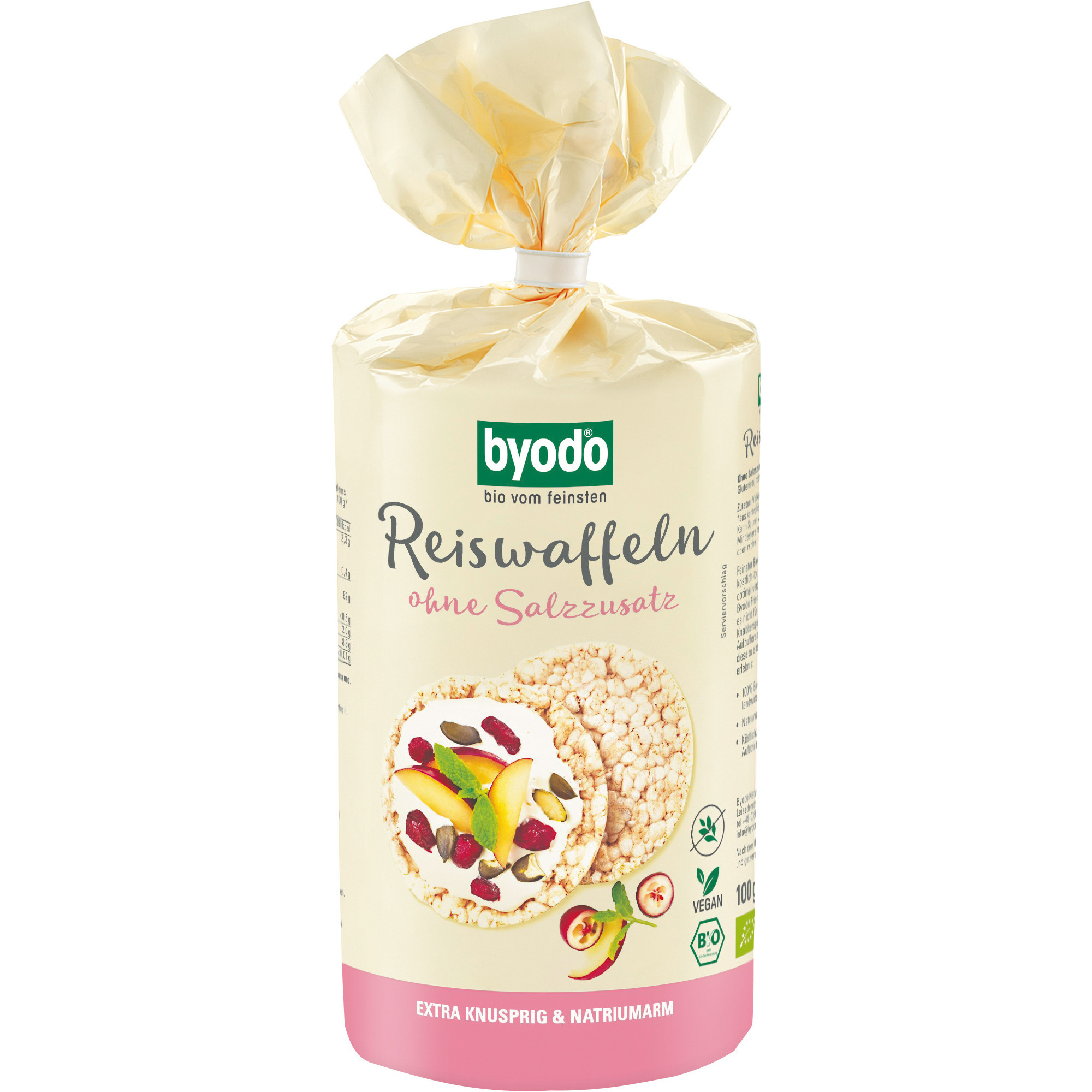 Byodo Bio Reiswaffeln ohne Salz 100g