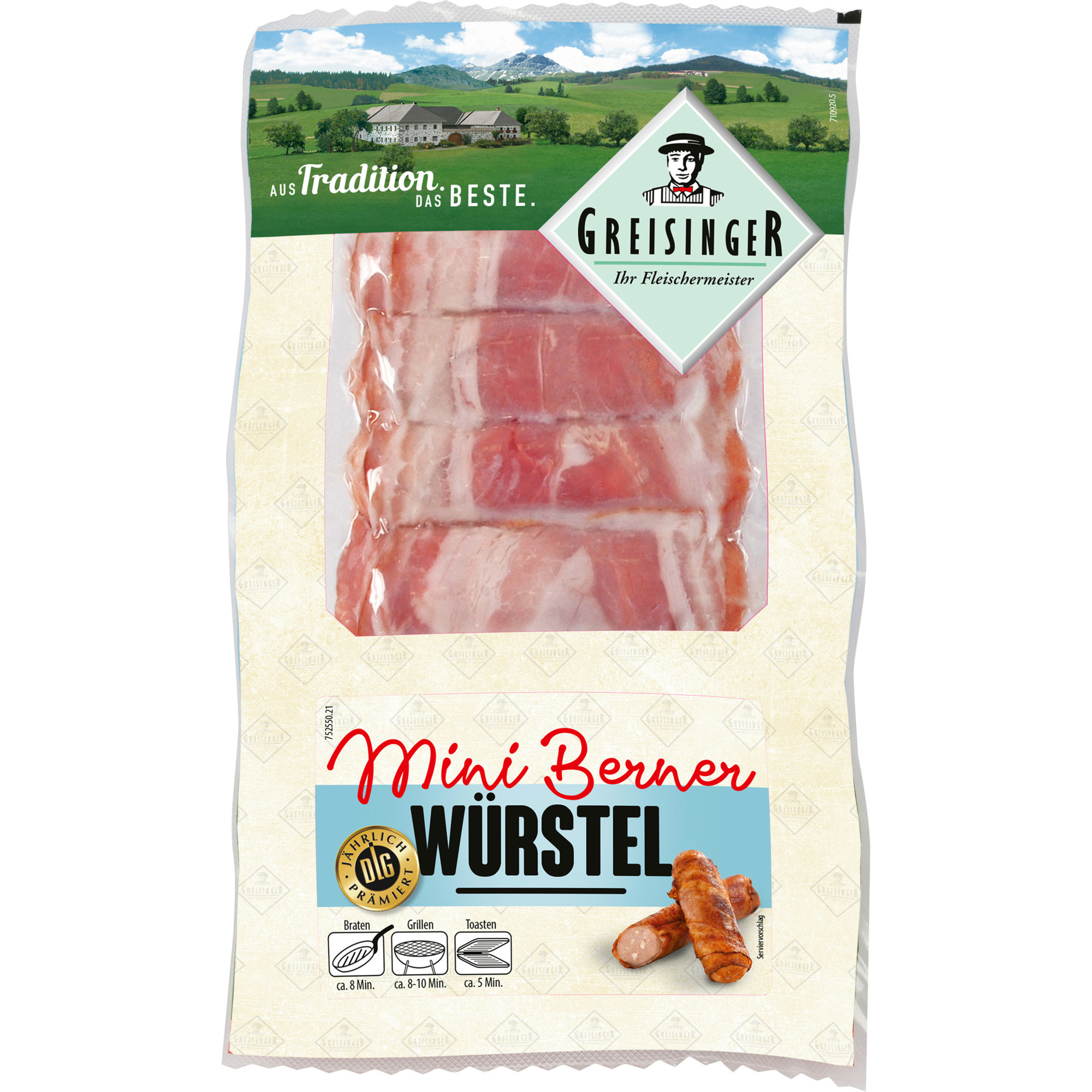Greis. Mini Bernerwürstel 250g