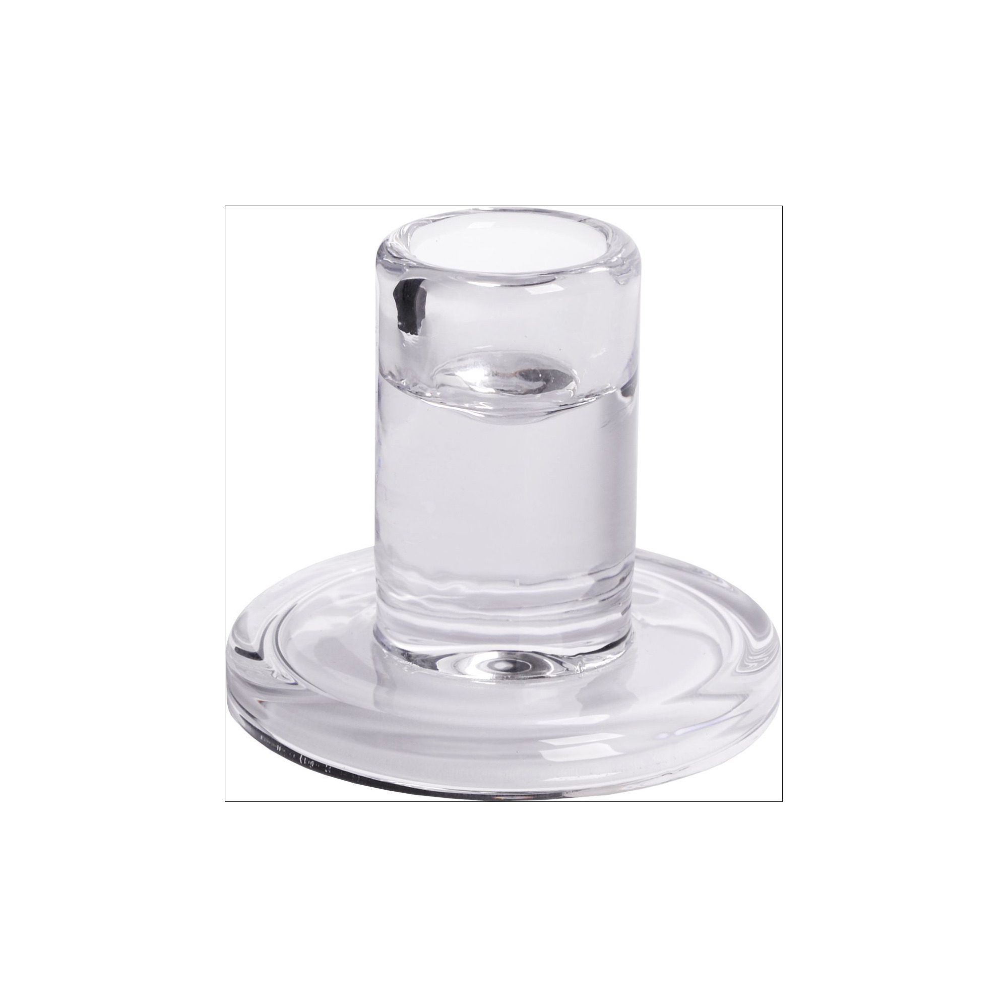 Kerzenhalter Glas DM6,6cm