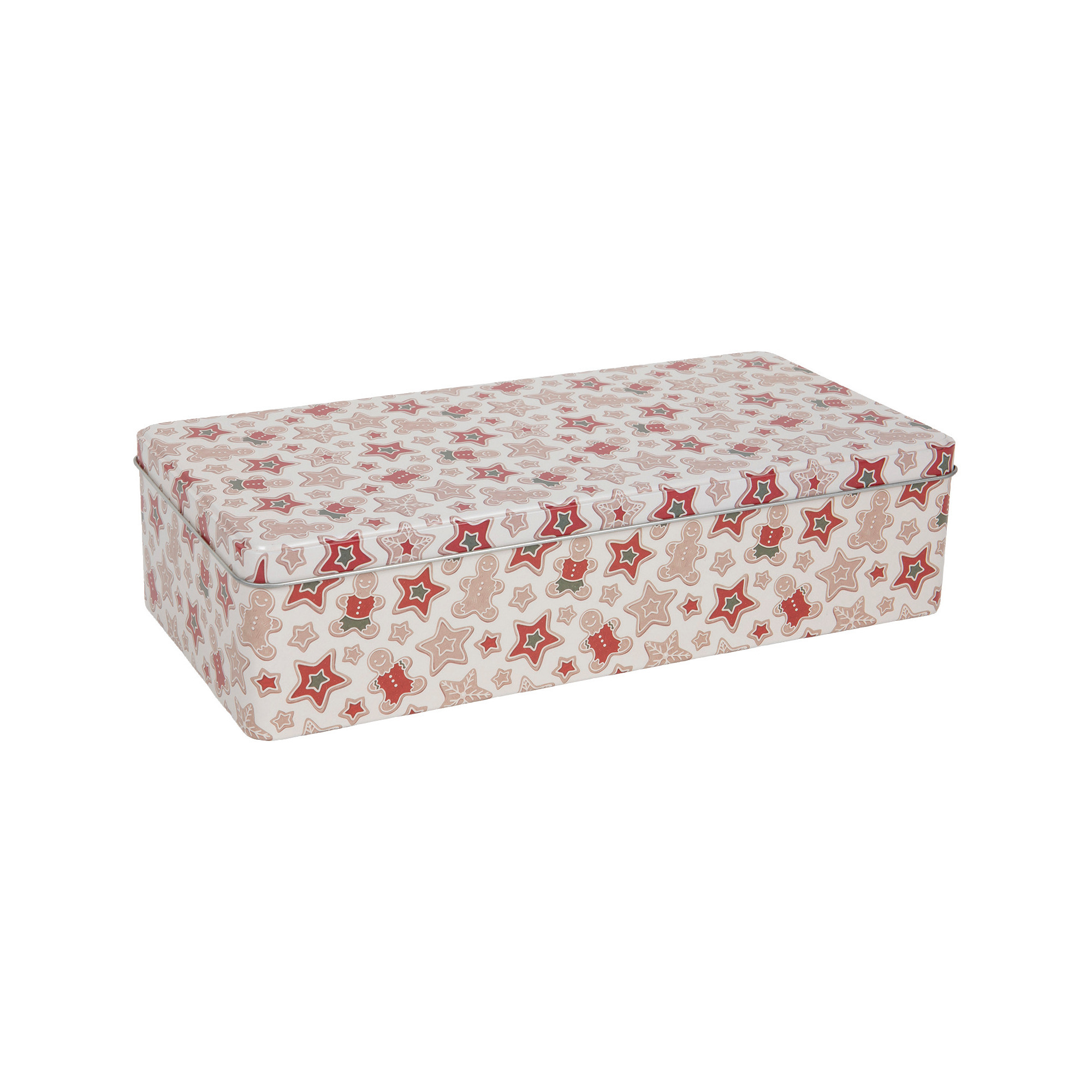 Gebäckdose Lebkuchenstern 32x15,5x7,9cm