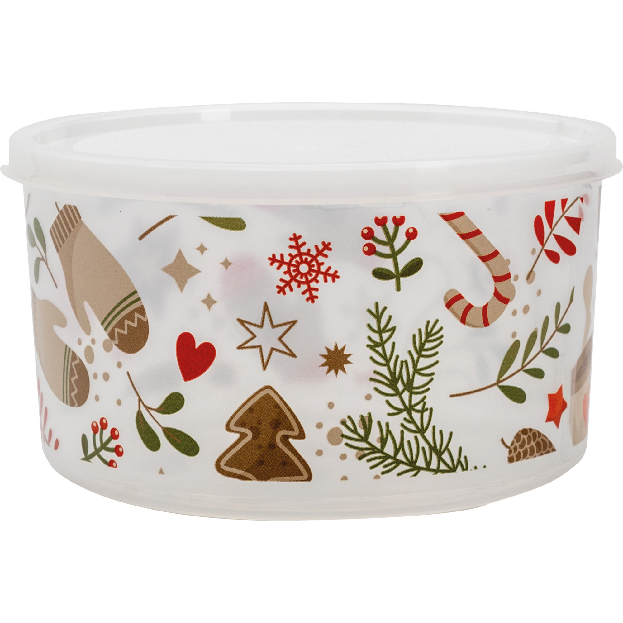 Keksdose Winterwonderland rund 5l