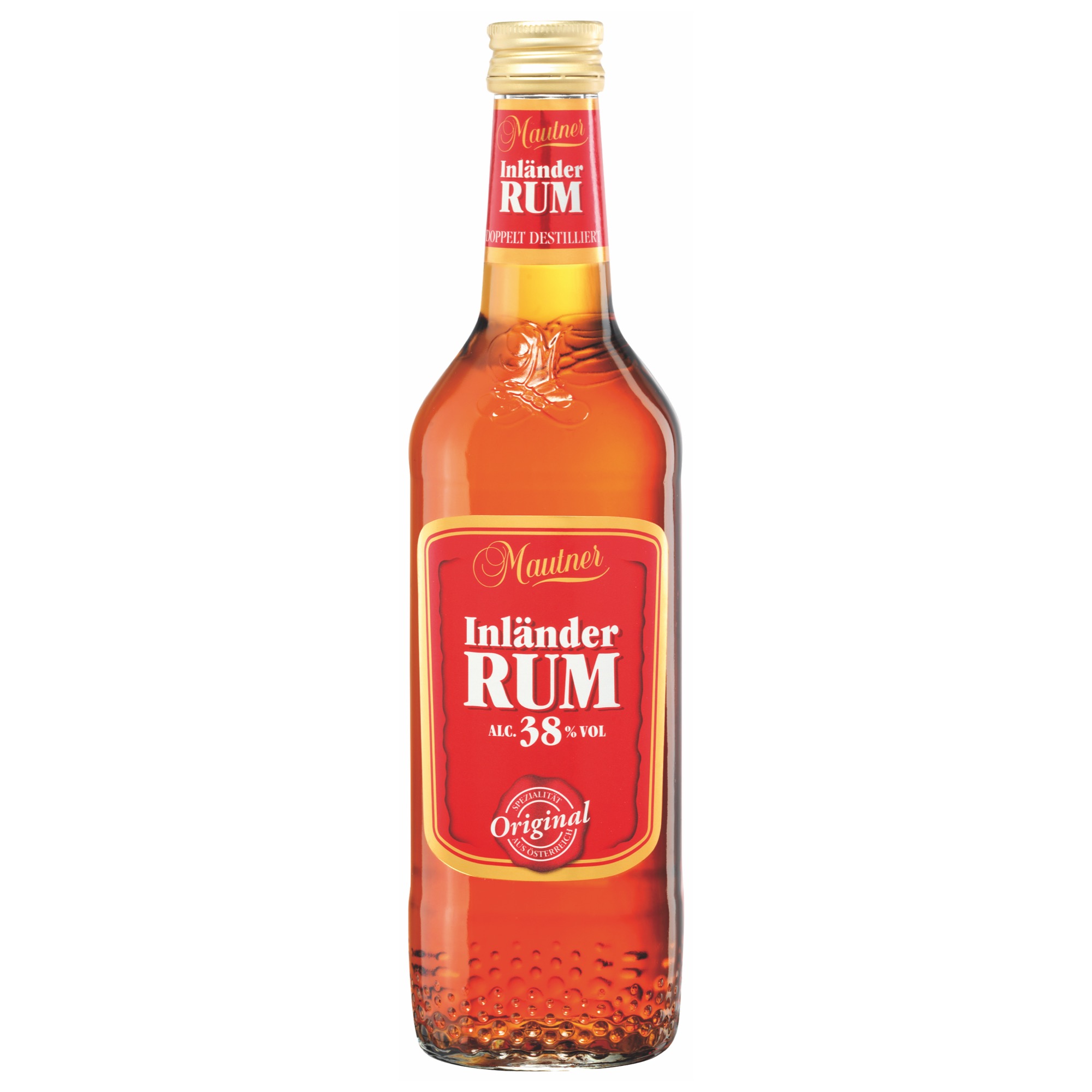 Mautner Inländer Rum 38% 0,35l