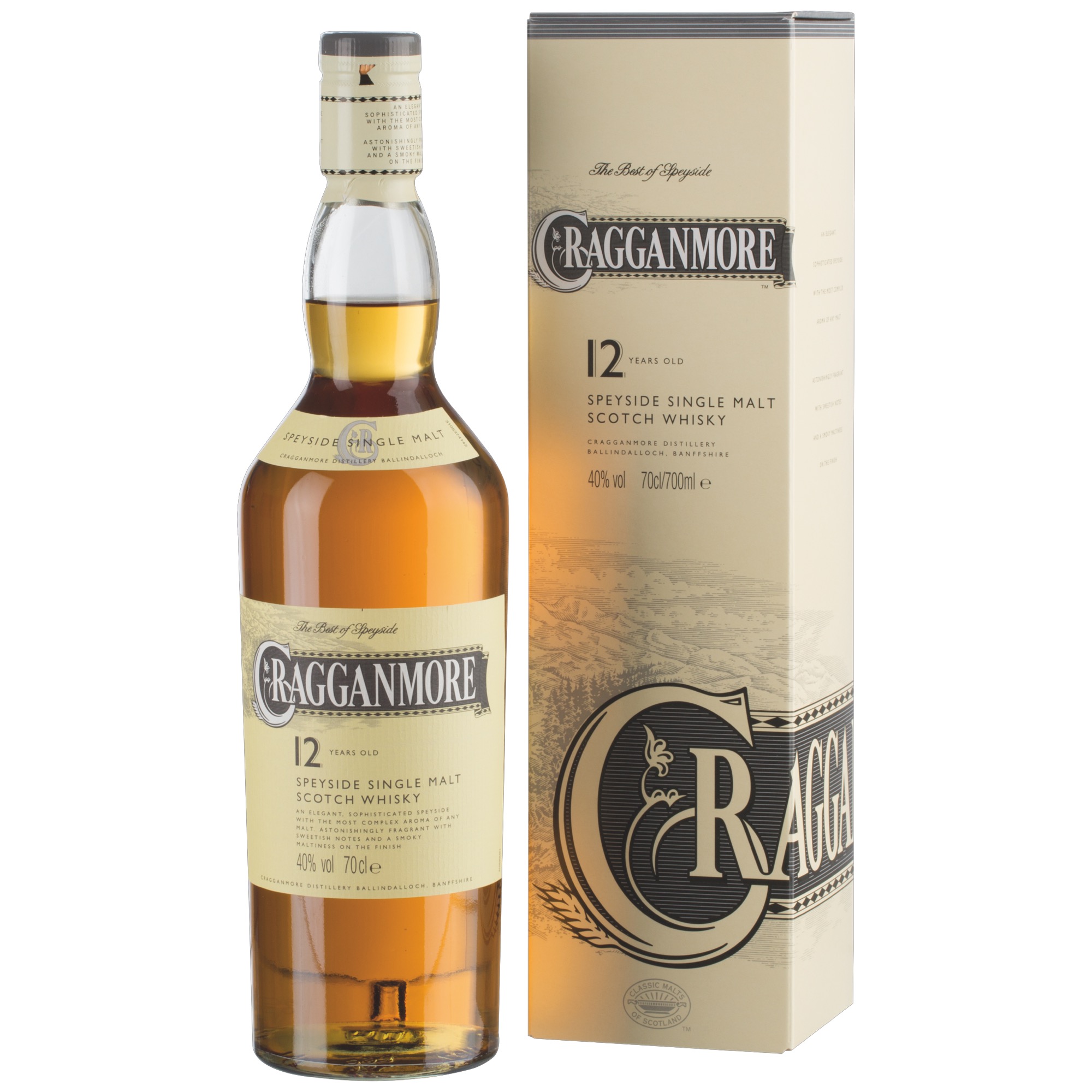 Cragganmore Whisky darč.bal. 0,7l